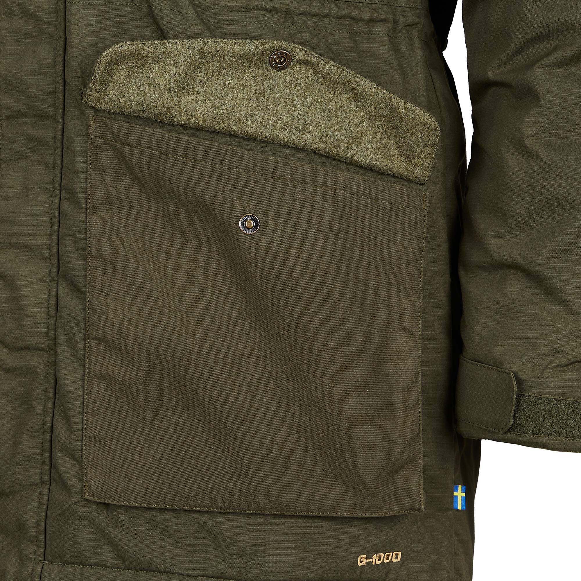 Fjällräven SINGI WOOL PADDED PARKA M Herren - Wintermantel