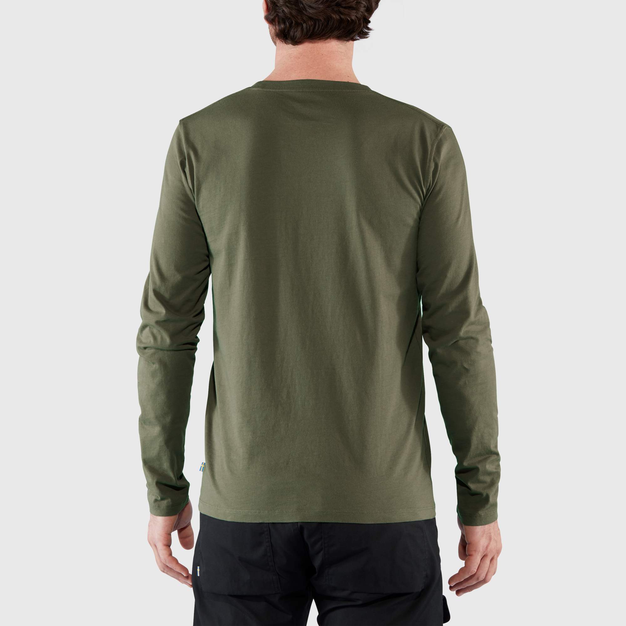 Fjällräven FOREVER NATURE BADGE LS M Herren - Langarmshirt