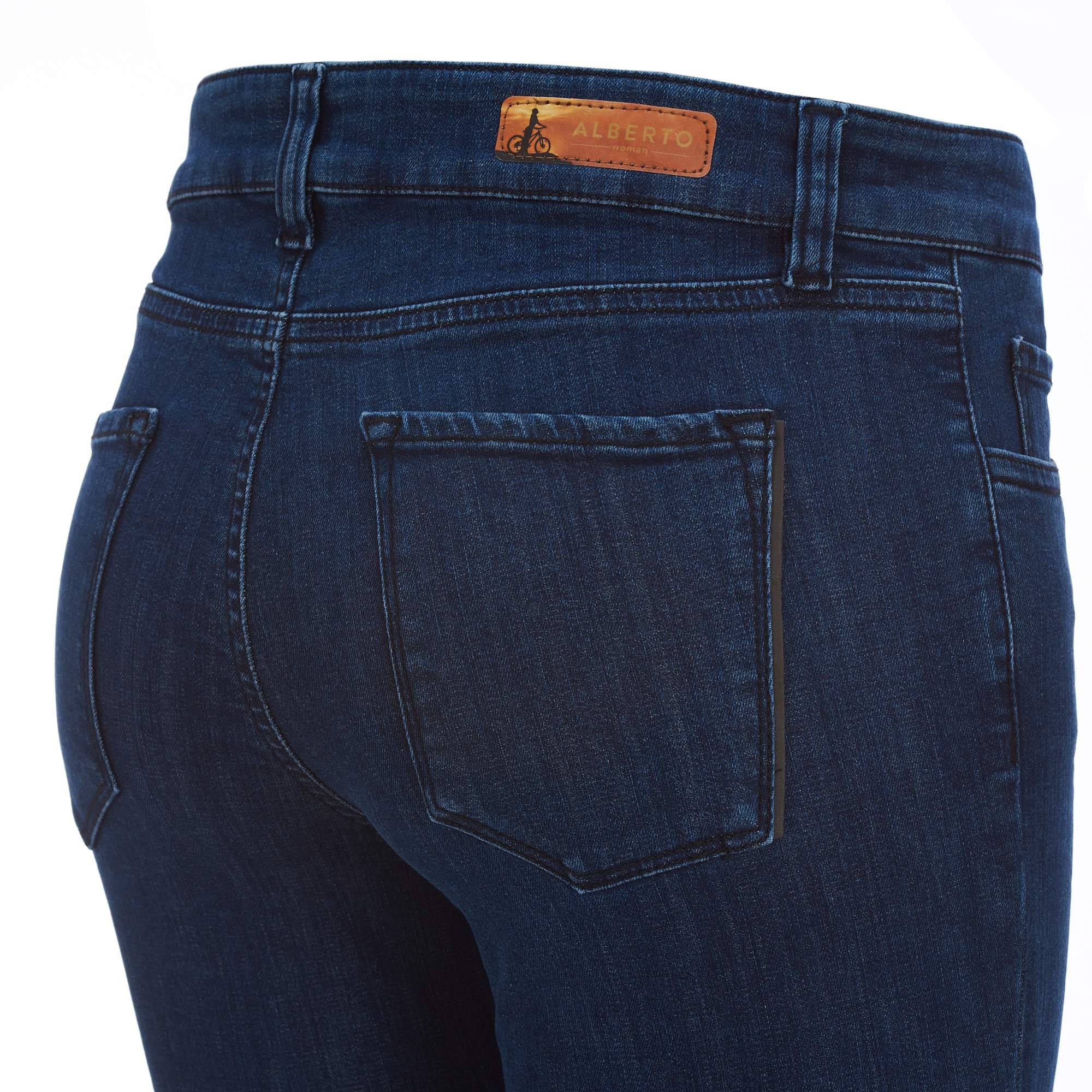 Alberto BICICLETTA - ECO DENIM Damen - Fahrradhose