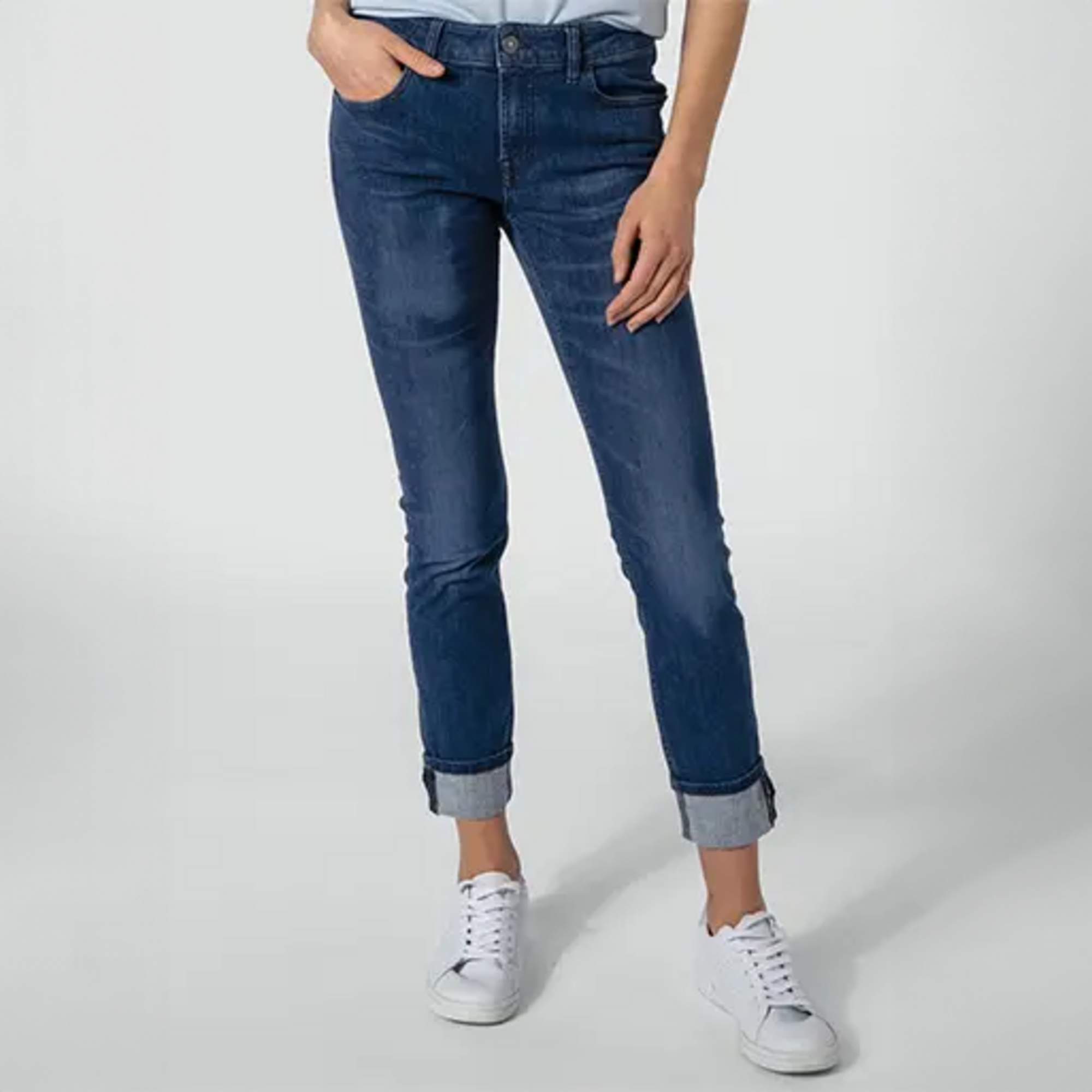 Alberto BICICLETTA - ECO DENIM Damen - Fahrradhose