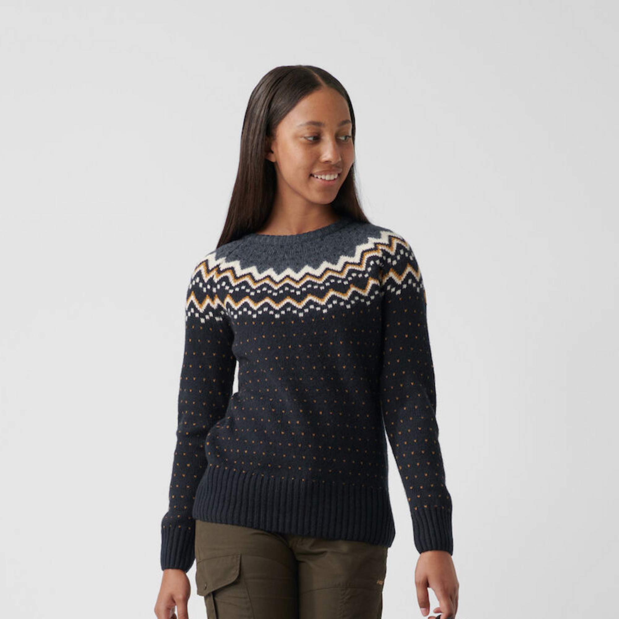 Fjällräven ÖVIK KNIT SWEATER W Damen - Wollpullover