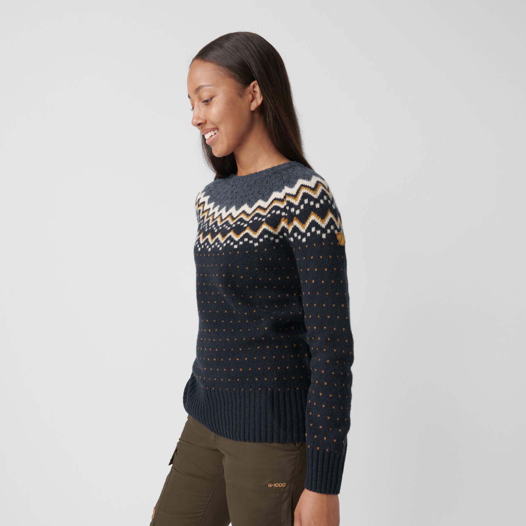 Fjällräven ÖVIK KNIT SWEATER W Damen - Wollpullover