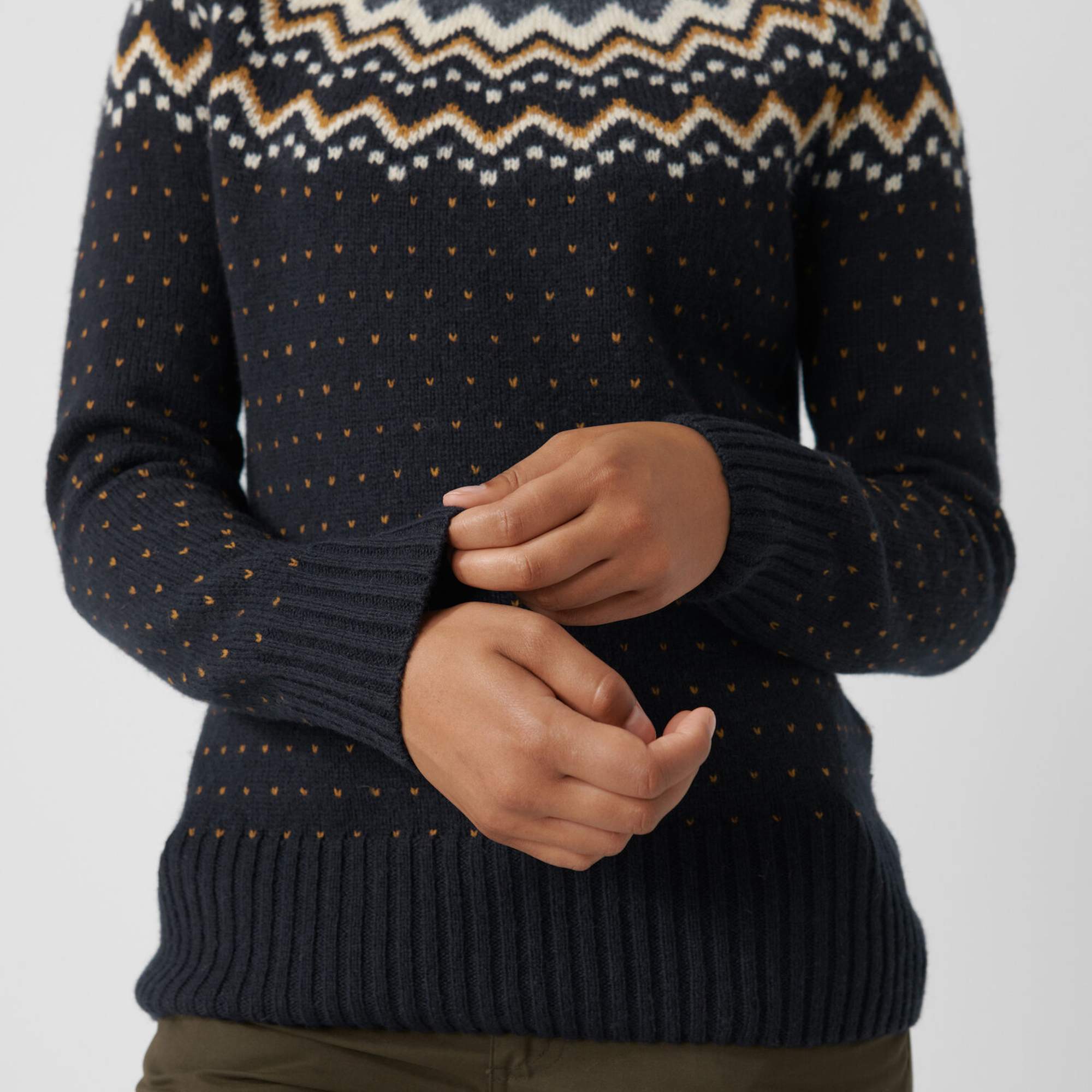 Fjällräven ÖVIK KNIT SWEATER W Damen - Wollpullover