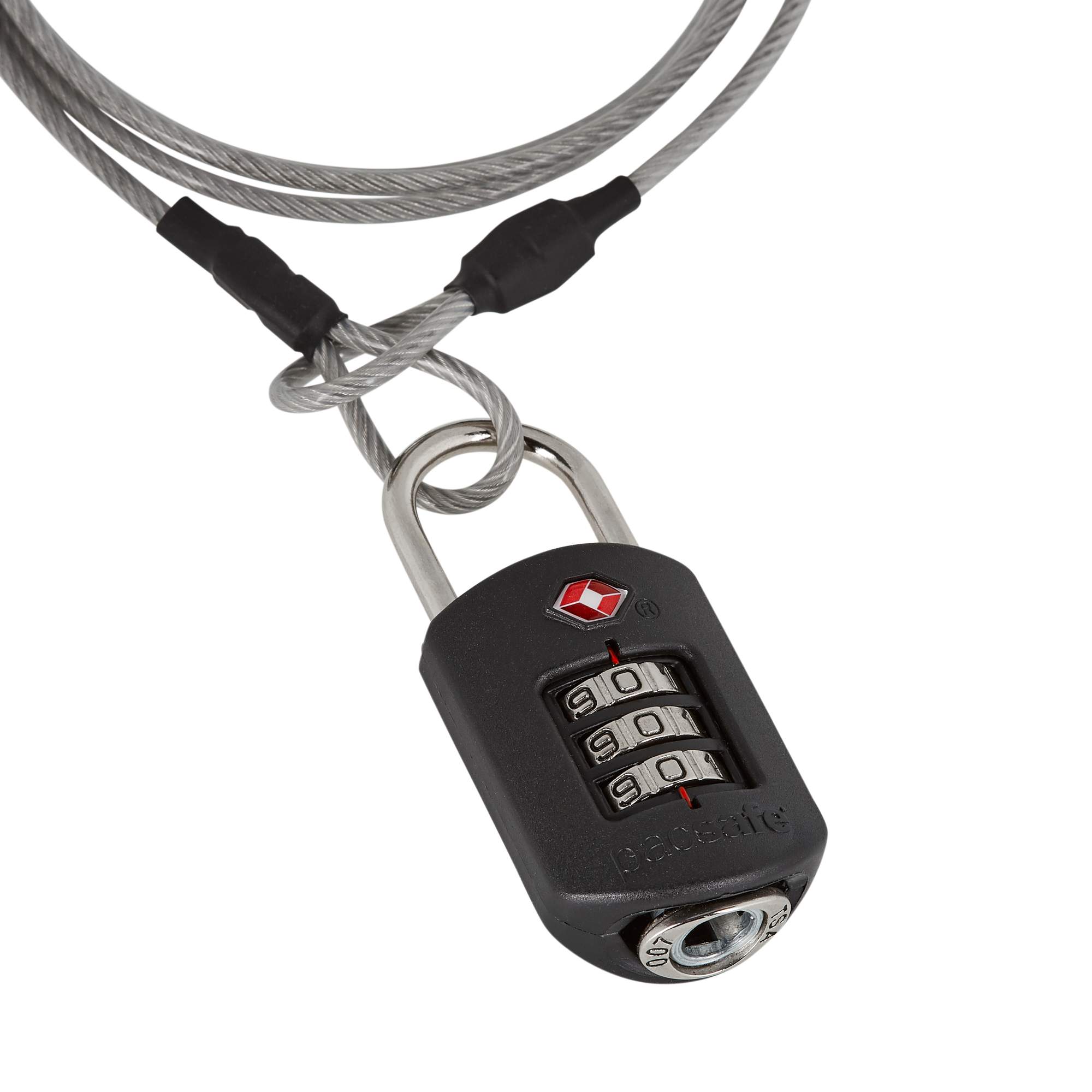 Pacsafe PROSAFE 1000 COMBINATION LOCK WITH STEEL CABLE - Gepäcksicherung