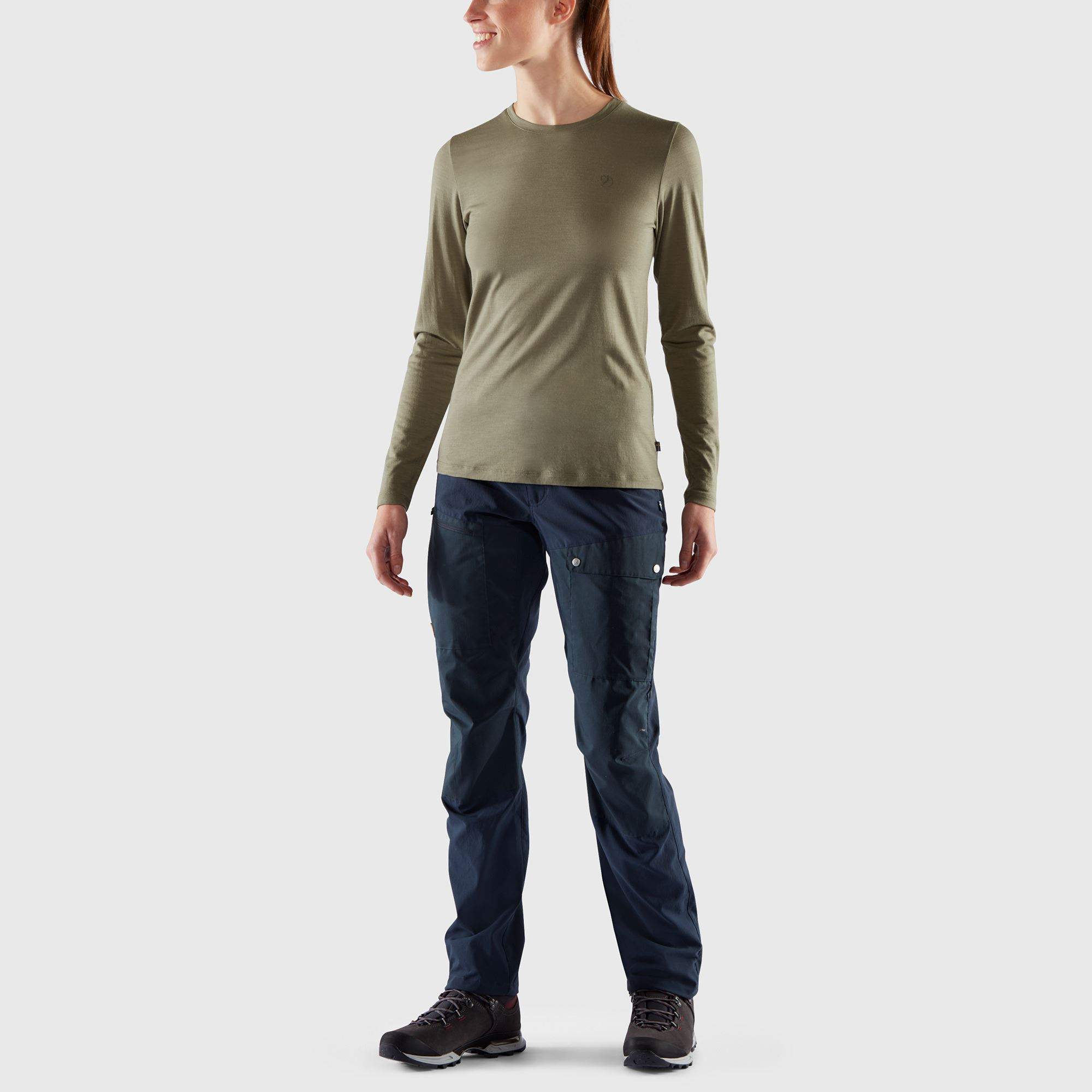Fjällräven ABISKO WOOL LS W Damen - Funktionsshirt