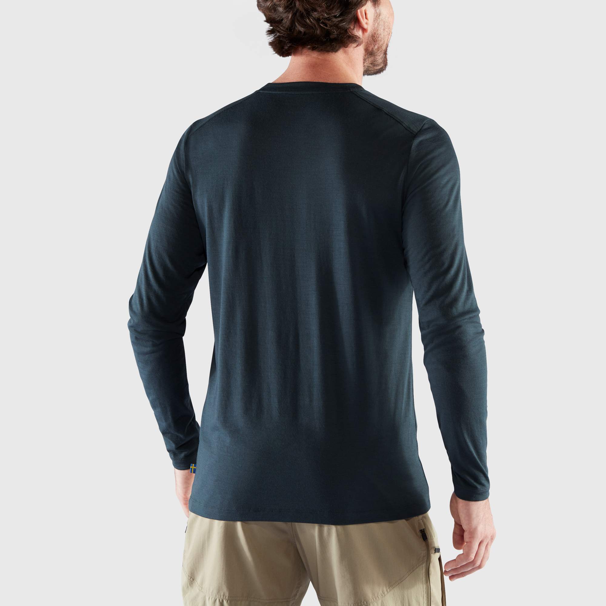 Fjällräven ABISKO WOOL LS M Herren - Langarmshirt