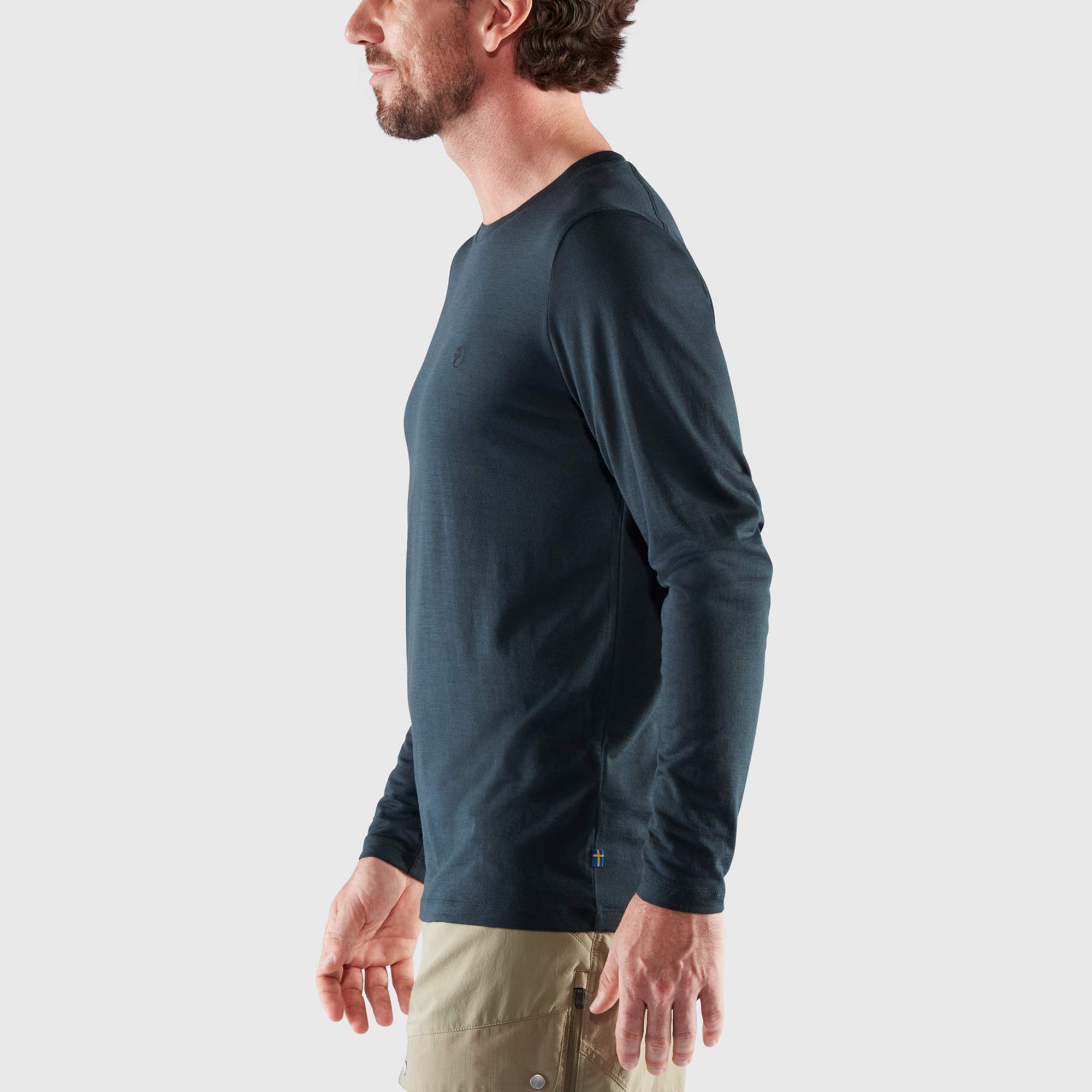Fjällräven ABISKO WOOL LS M Herren - Langarmshirt