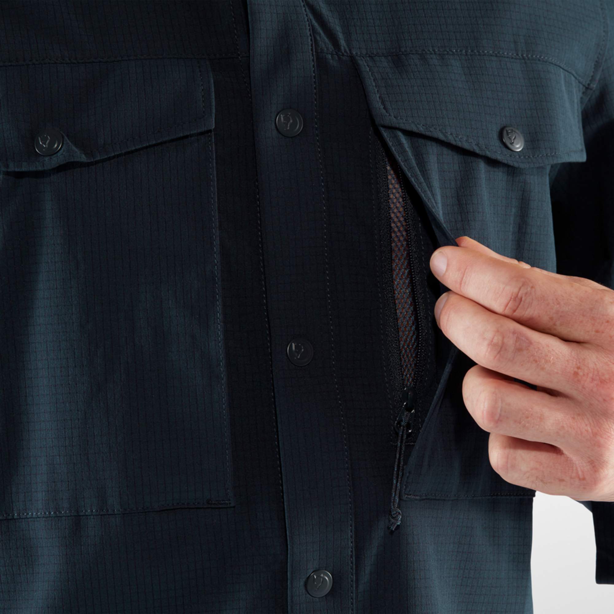 Fjällräven ABISKO TREKKING SHIRT M Herren - Outdoor Hemd