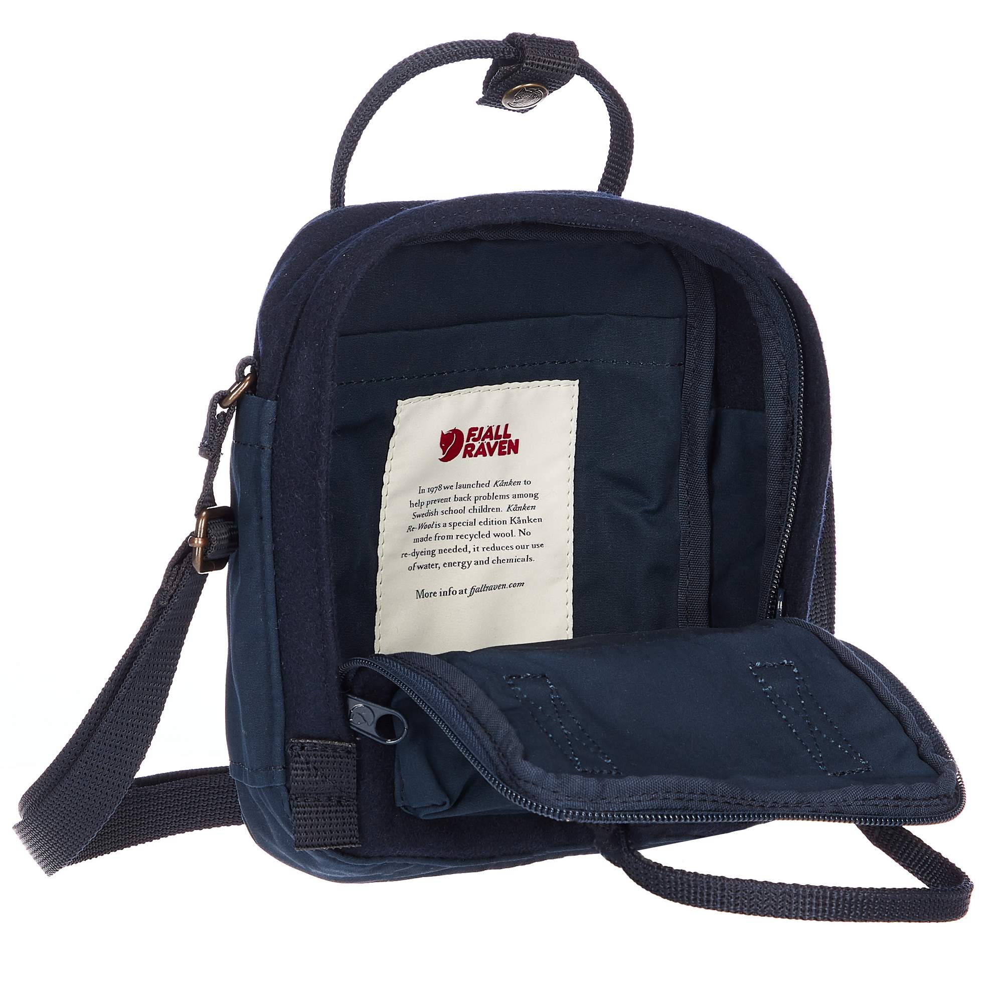 Fjällräven KÅNKEN RE-WOOL SLING Unisex - Umhängetasche