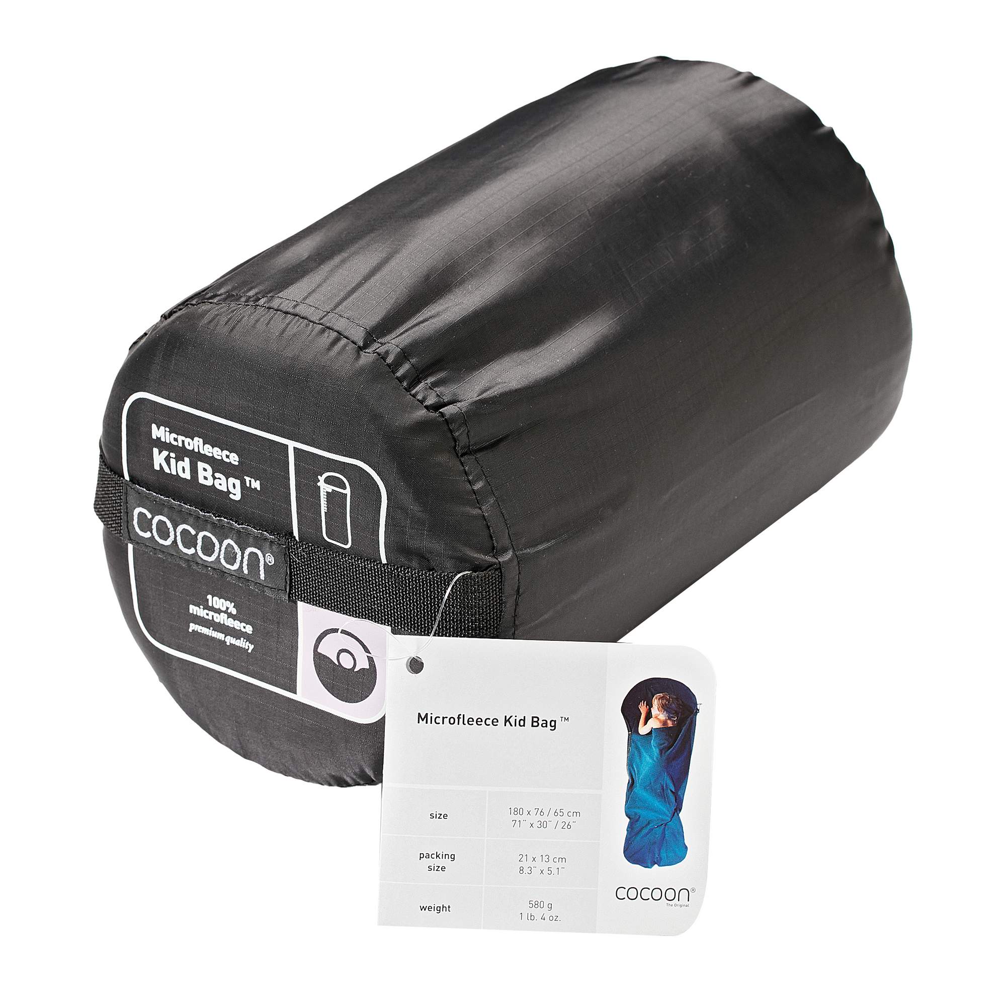 Cocoon KIDBAG CHUCHUNA, FLEECE-SCHLAFSACK FÜR KINDER, MUMIE Kinder - Schlafsack Inlett