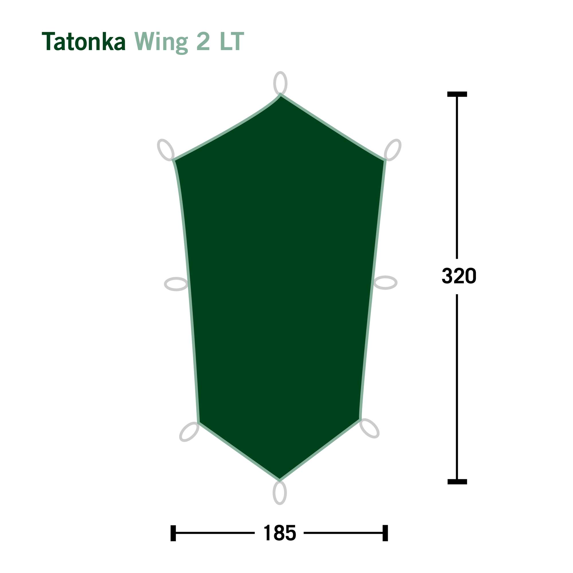 Tatonka TARP WING 2 LT - Tarp