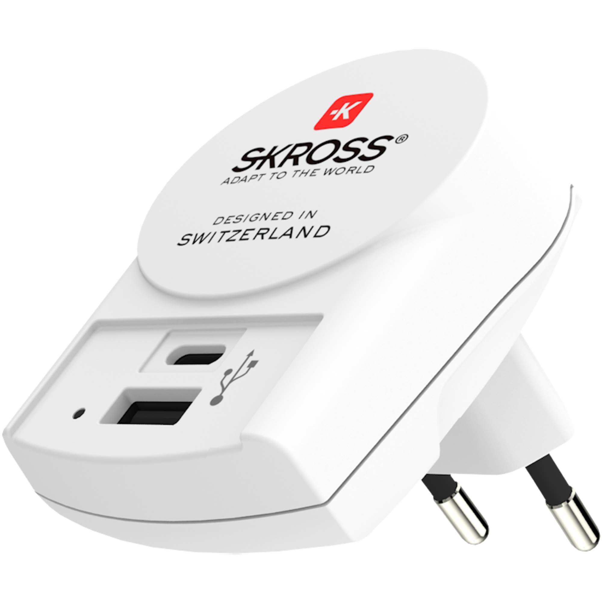 SKROSS EURO USB CHARGER A/C - Reisestecker