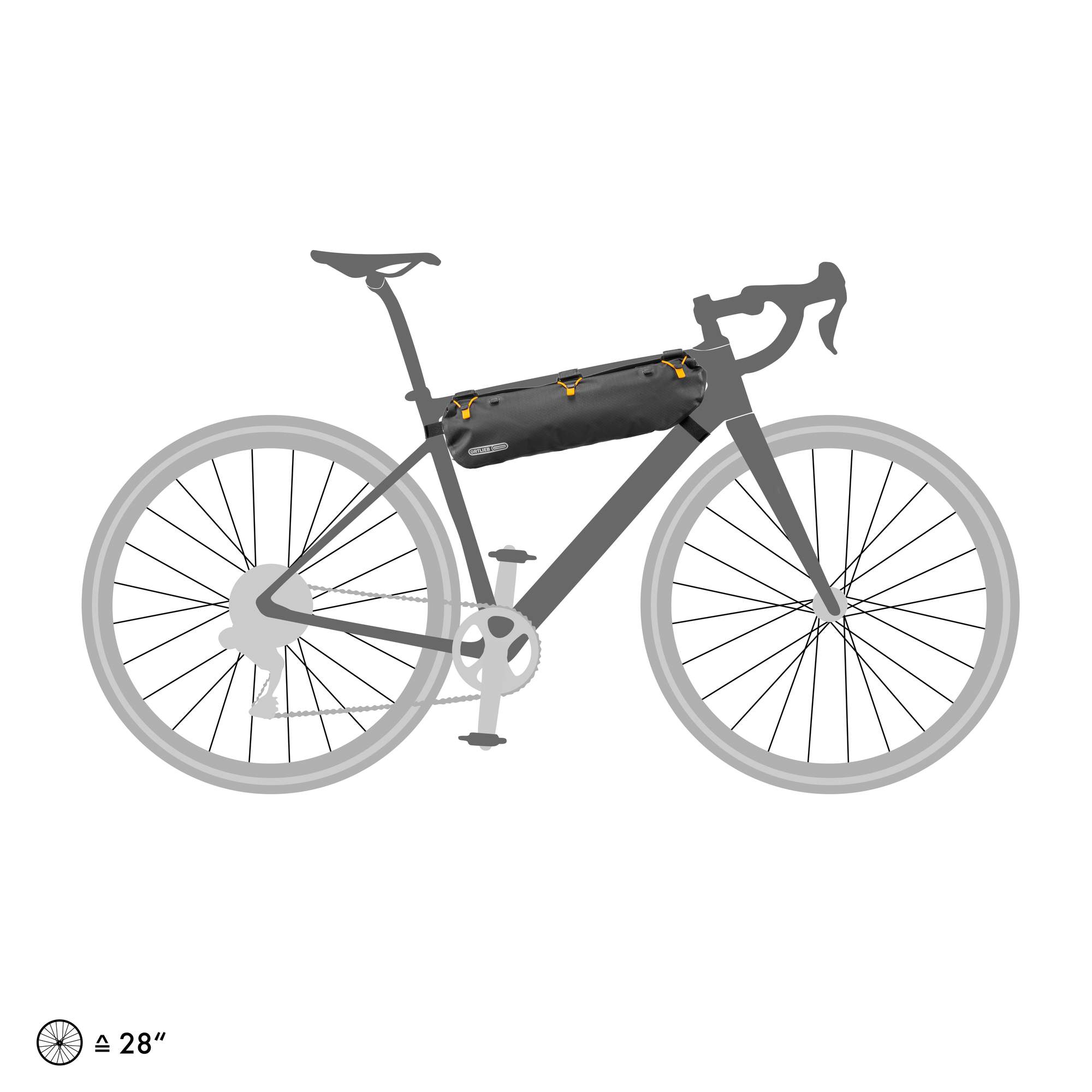Ortlieb FRAME-PACK RC TOPTUBE 4L - Rahmentasche