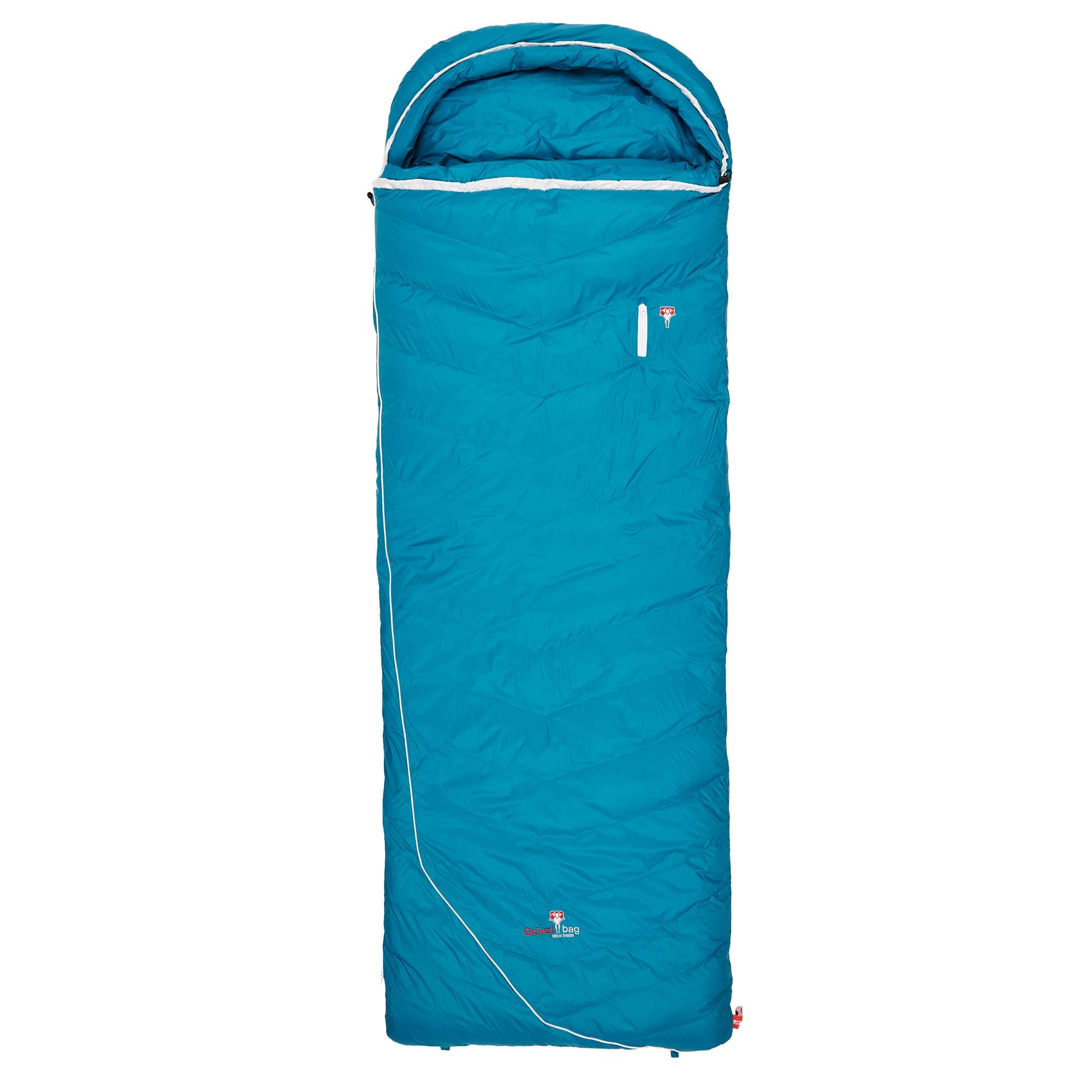 Grüezi bag BIOPOD DOWNWOOL SUBZERO COMFORT LINKS Unisex - Daunenschlafsack