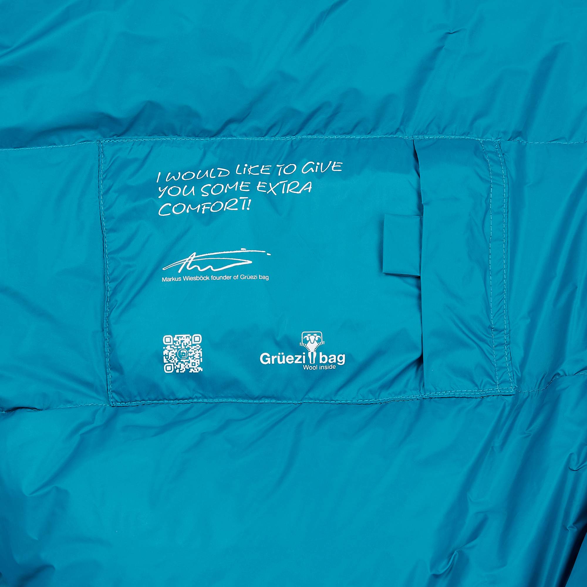 Grüezi bag BIOPOD DOWNWOOL SUBZERO COMFORT LINKS Unisex - Daunenschlafsack