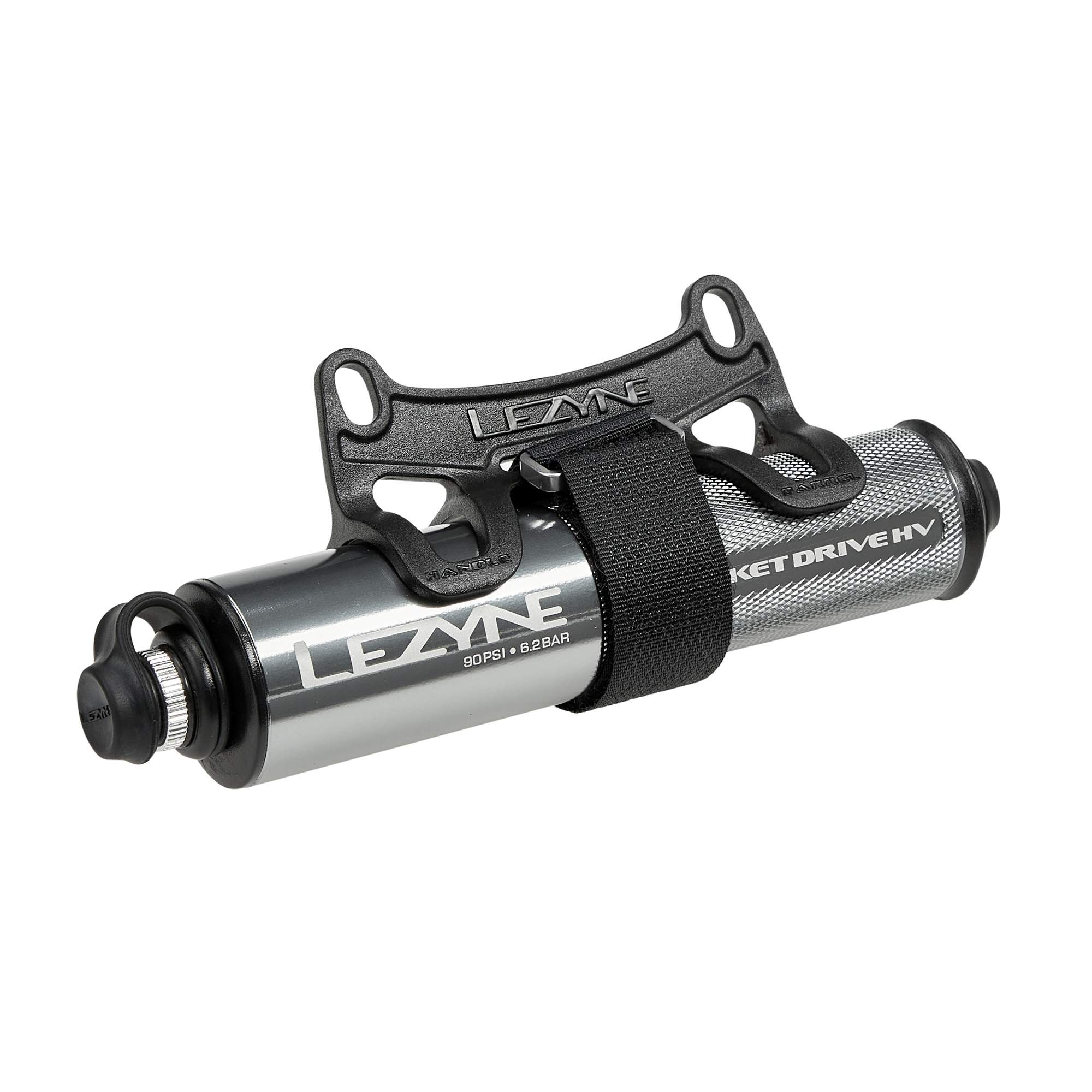 Lezyne MINIPUMPE CNC POCKET DRIVE HV 90PSI - Luftpumpe