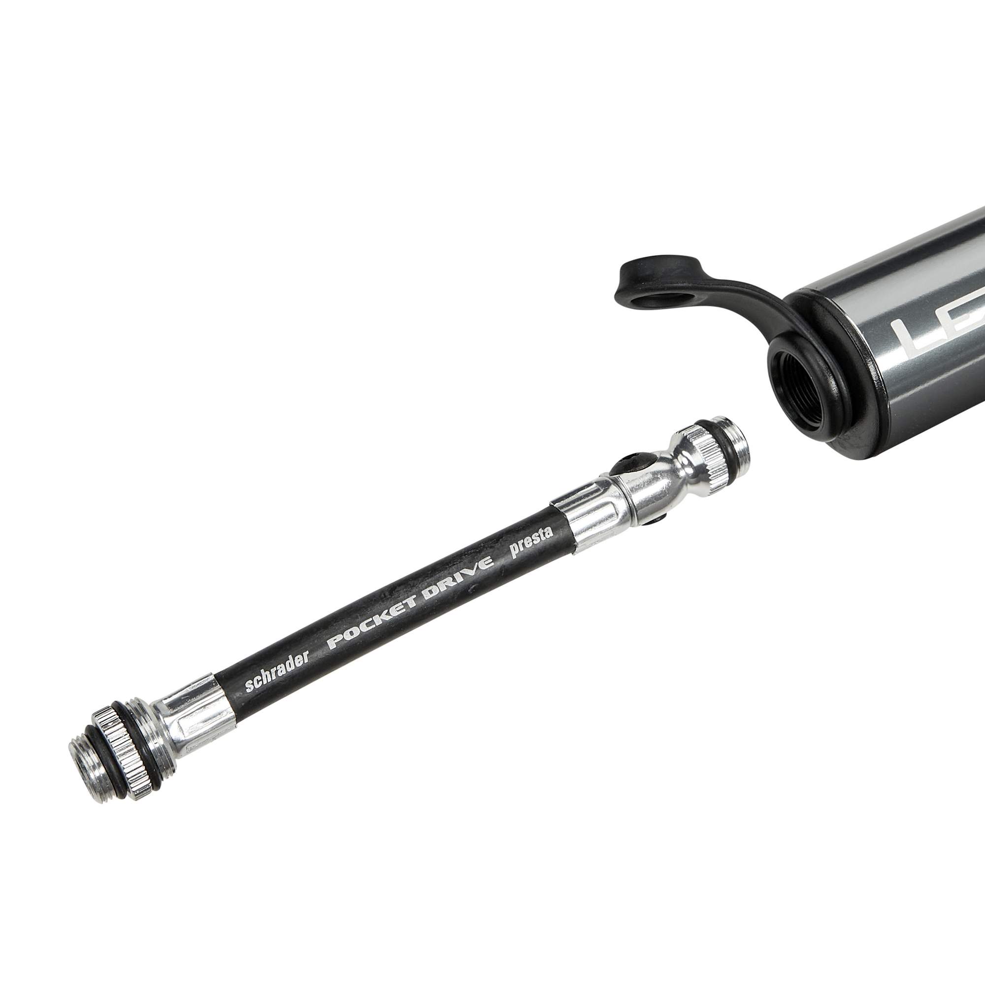 Lezyne MINIPUMPE CNC POCKET DRIVE HV 90PSI - Luftpumpe