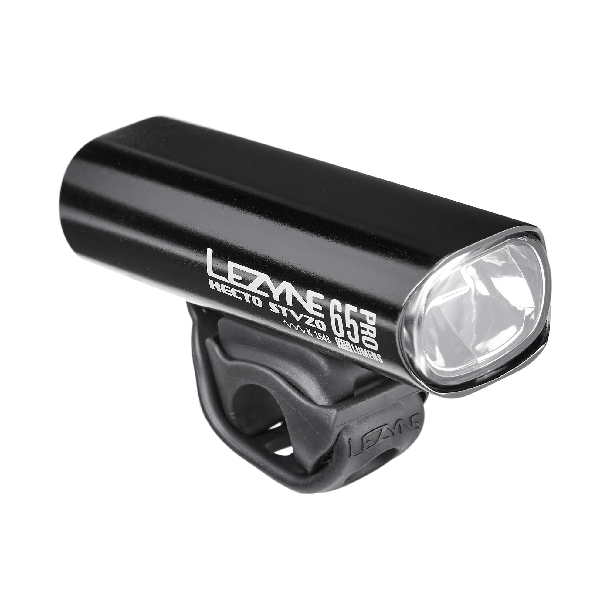 Lezyne BELEUCHTUNGSSET HECTO PRO 65 + KTV STVZO, SCHWARZ Y13 - Fahrradbeleuchtung