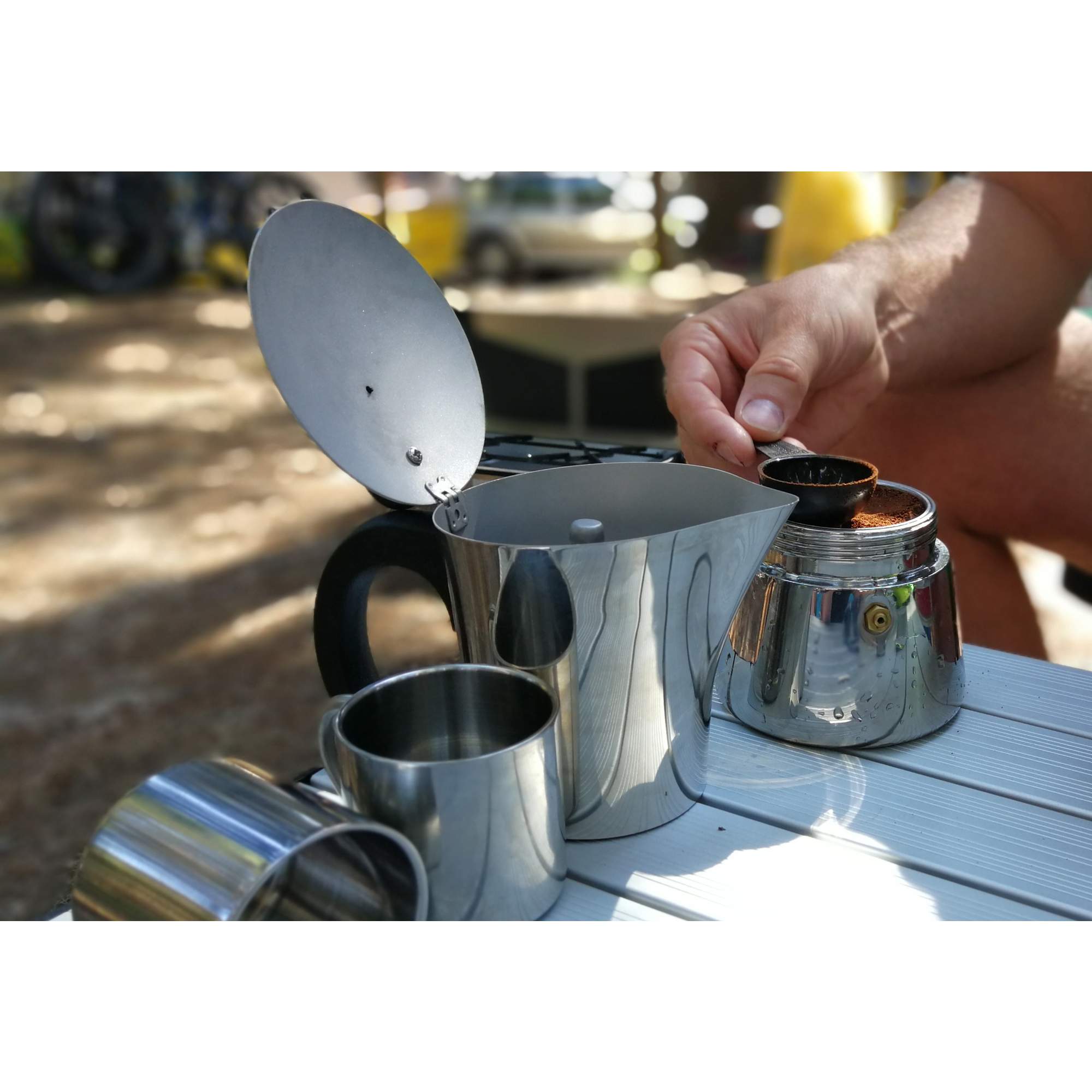Basic Nature ESPRESSO MAKER EDELSTAHL - Kaffeepresse