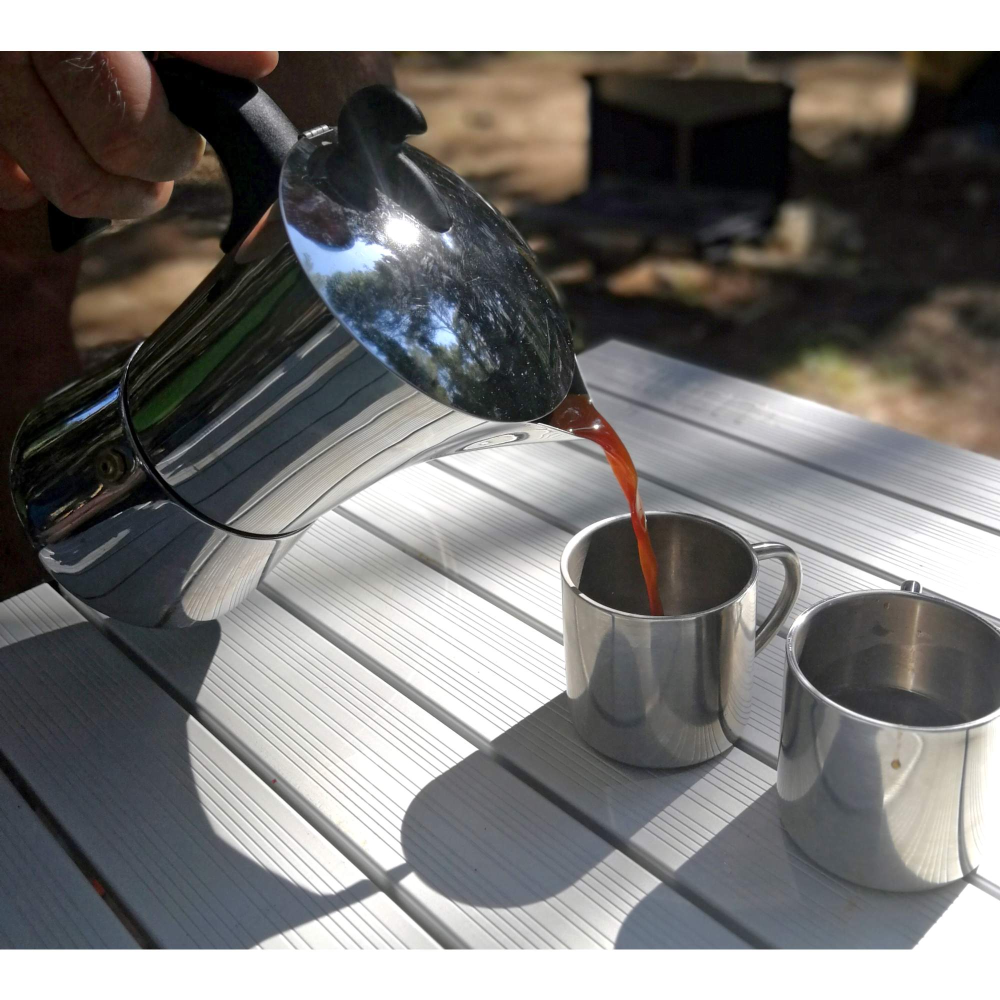 Basic Nature ESPRESSO MAKER EDELSTAHL - Kaffeepresse