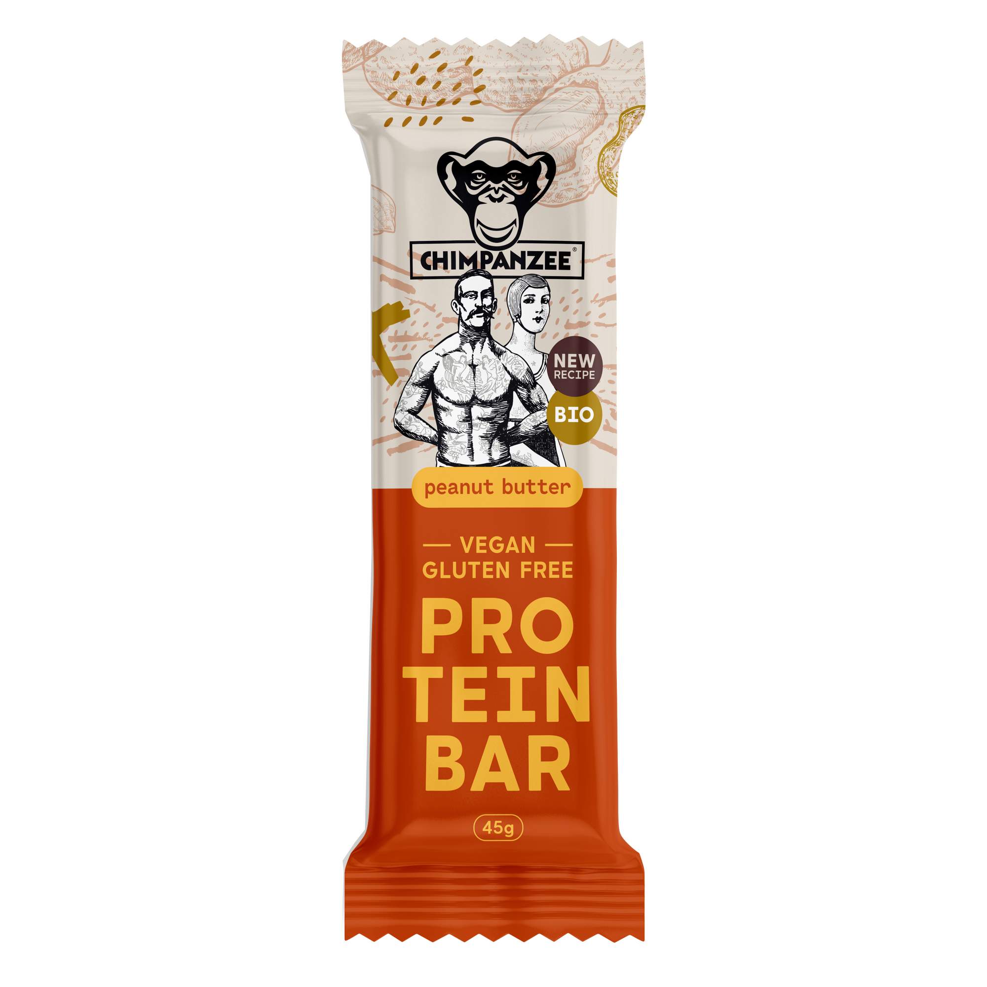 Chimpanzee PROTEINBAR PEANUT BUTTER-BIO - Energieriegel