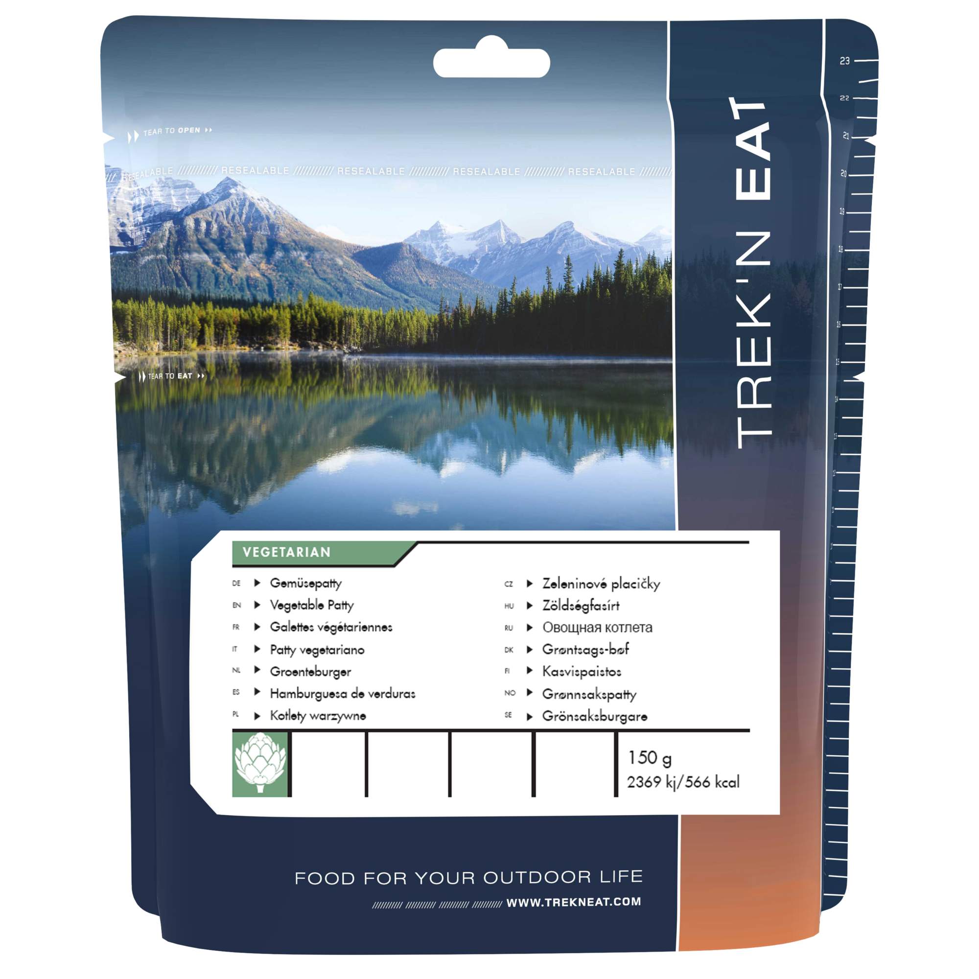 TREK\'N EAT GEMÜSE BURGERPATTY - Outdoor Essen