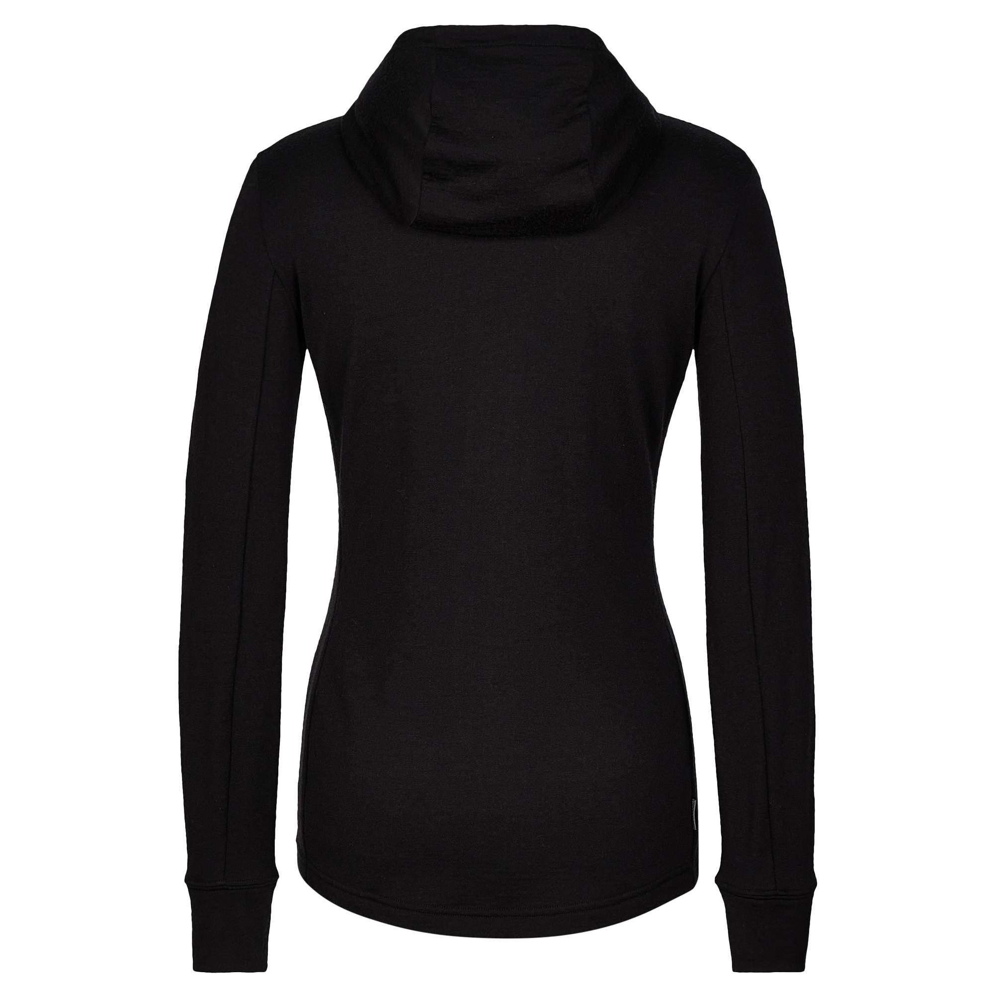 Icebreaker W QUANTUM III LS ZIP HOOD Damen - Wolljacke