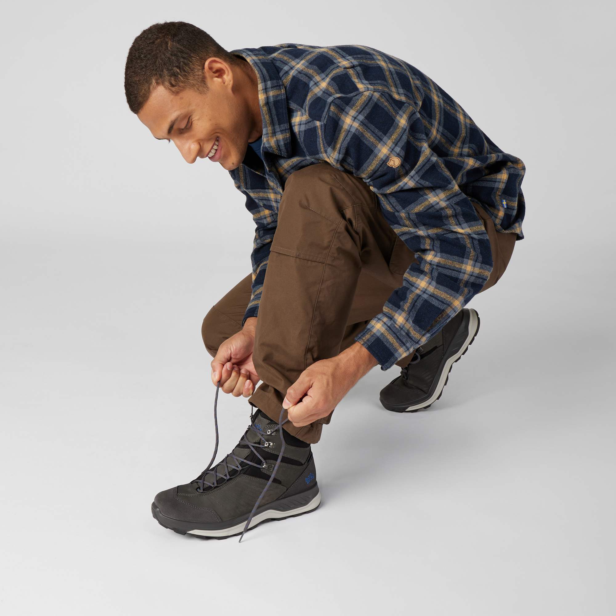 Fjällräven ÖVIK HEAVY FLANNEL SHIRT M Herren - Flanellhemd