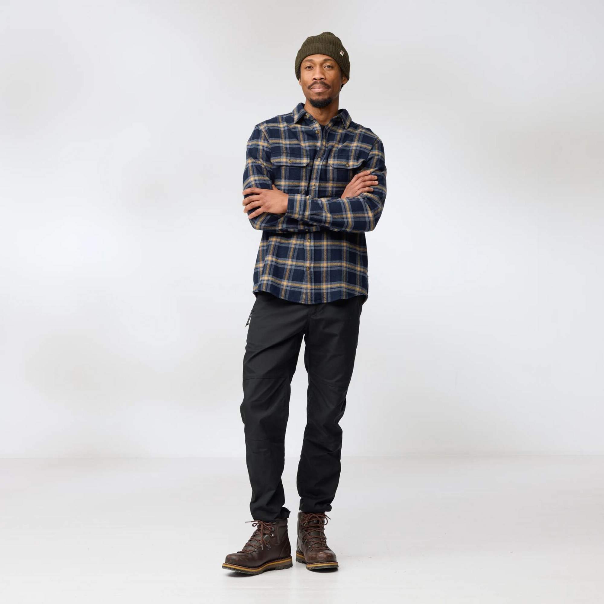 Fjällräven ÖVIK HEAVY FLANNEL SHIRT M Herren - Flanellhemd