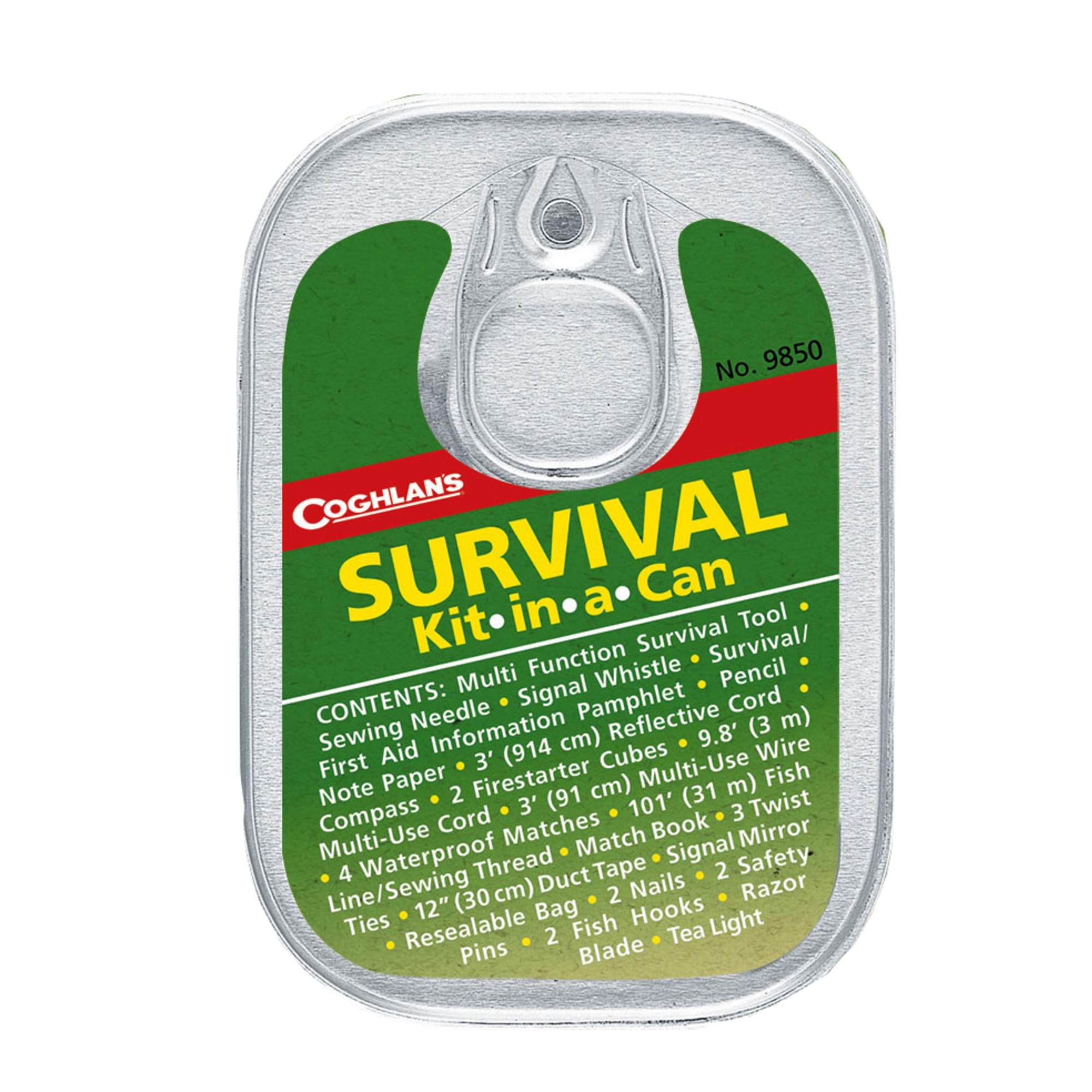 Coghlans SURVIVAL KIT KIT-IN-A-CAN Coghlans SURVIVAL KIT KIT-IN-A-CAN