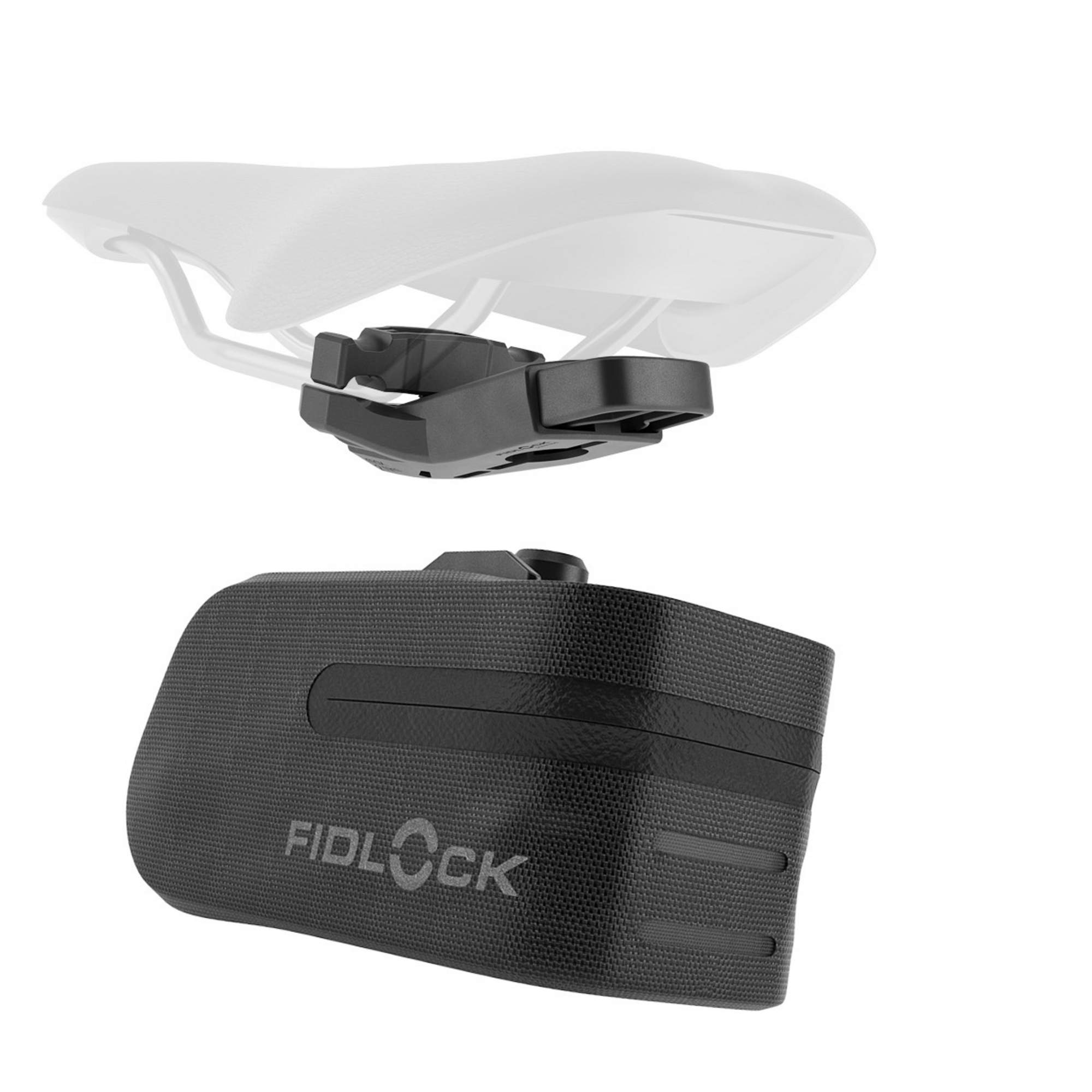 Fidlock PUSH SADDLE BAG 600 + SADDLE BASE - Satteltasche