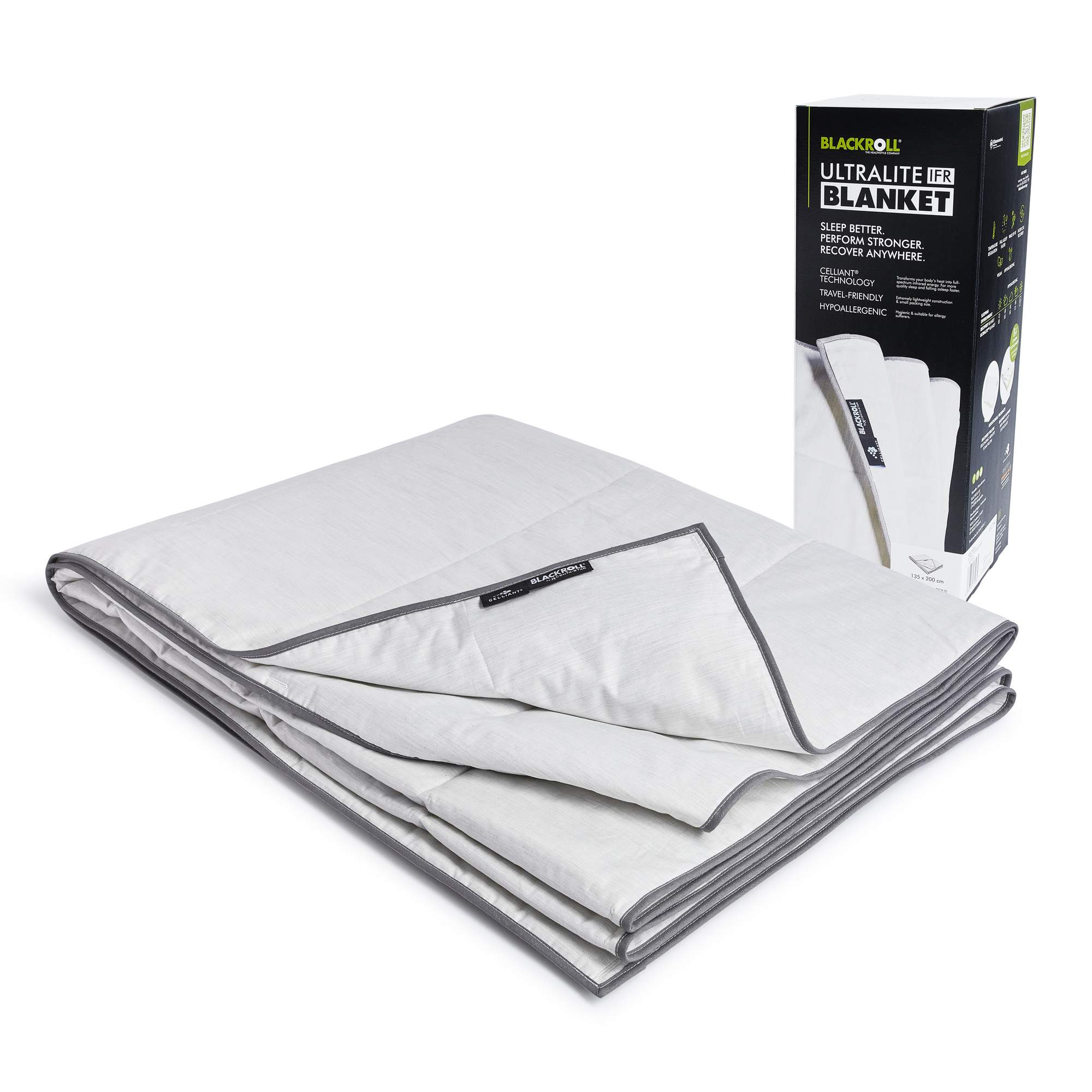 BLACKROLL RECOVERY BLANKET ULTRALITE 135X200 CM - Decke