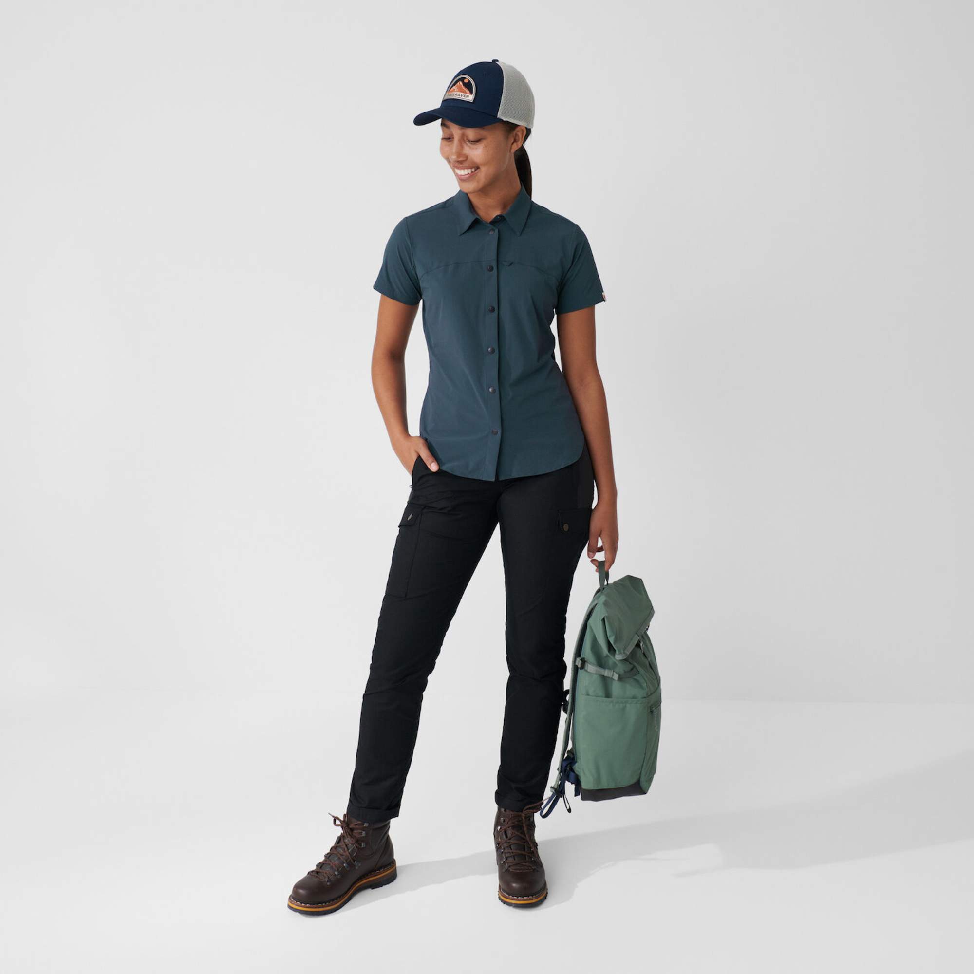 Fjällräven HIGH COAST LITE SHIRT SS W Damen - Outdoor Bluse