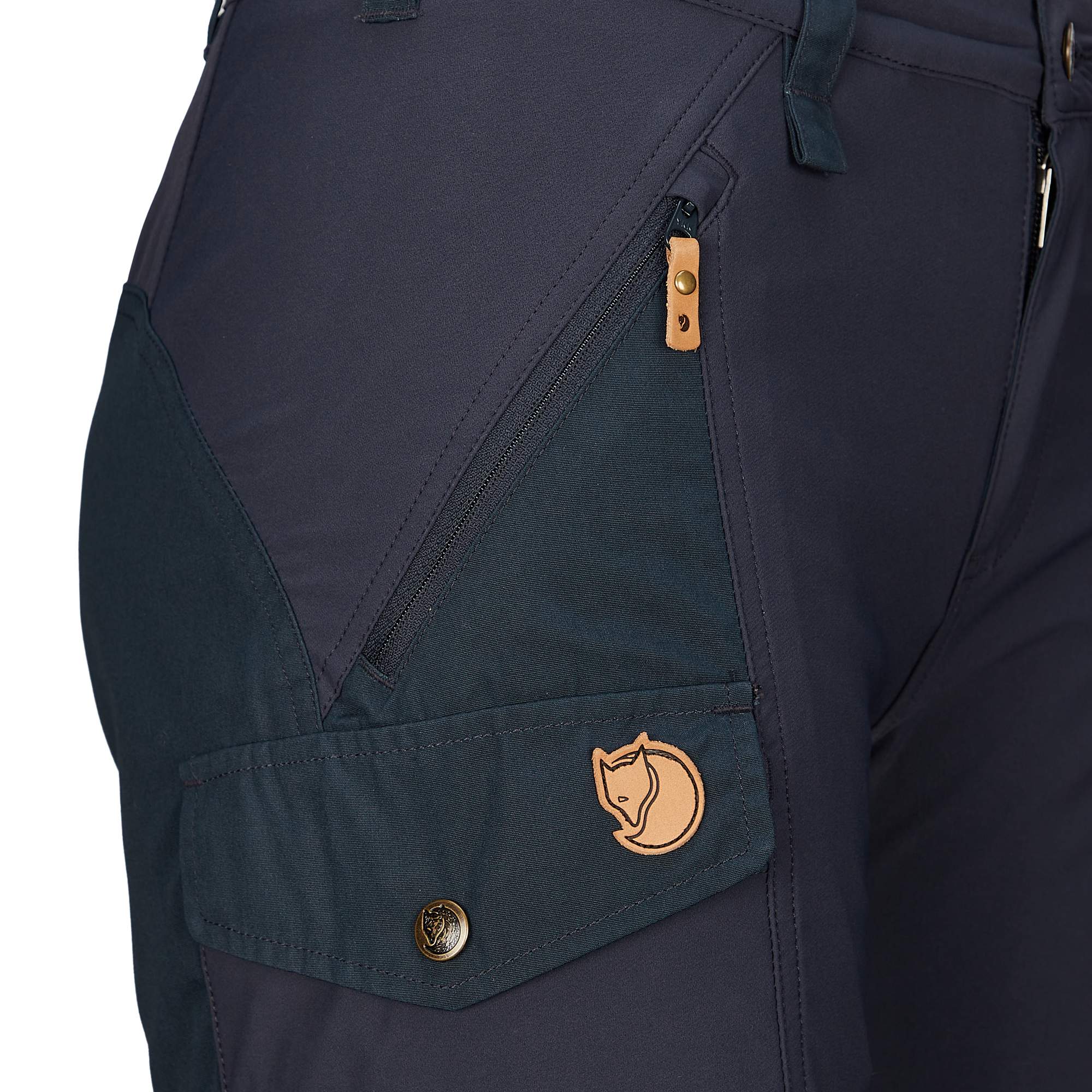Fjällräven NIKKA SHORTS CURVED W Damen - Shorts