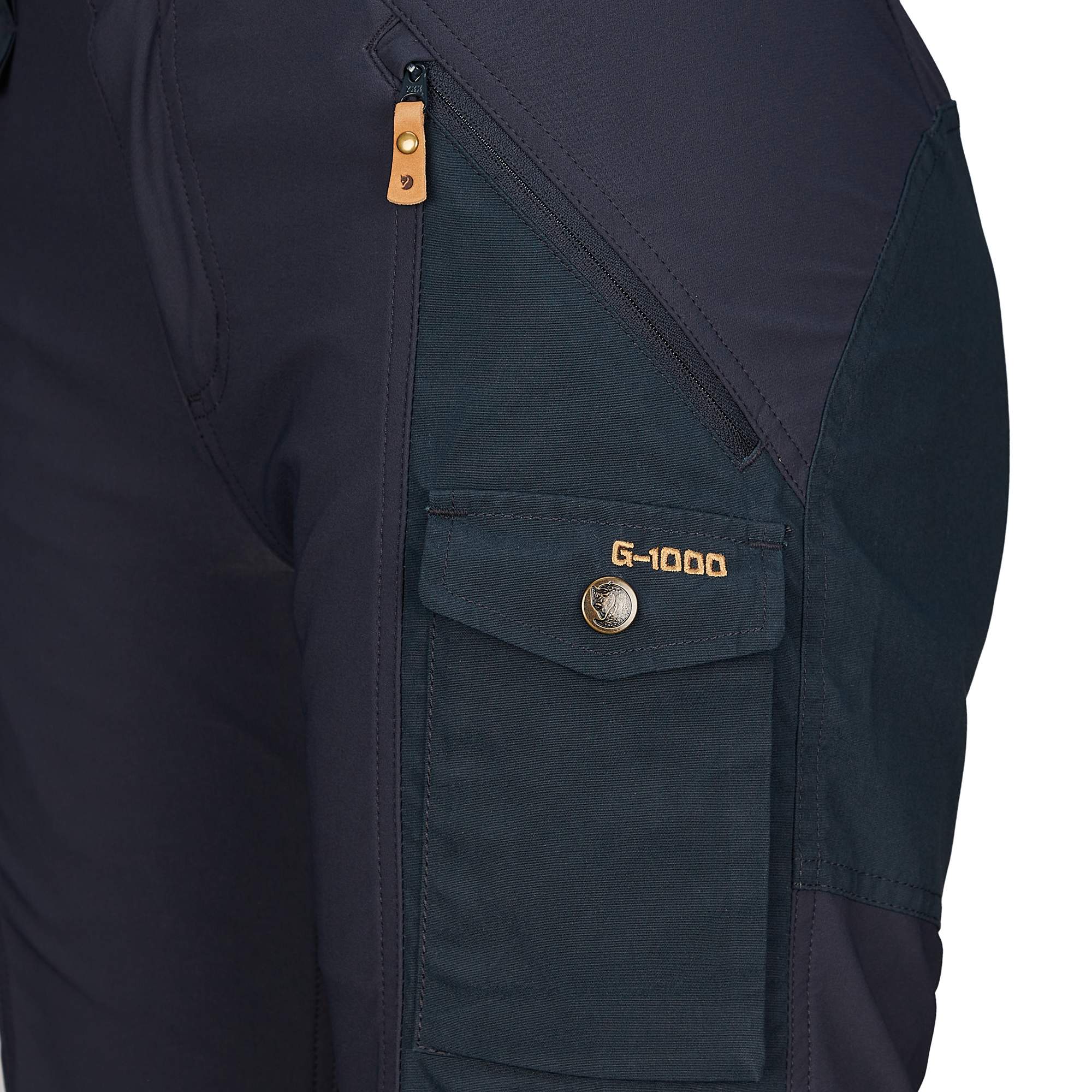 Fjällräven NIKKA SHORTS CURVED W Damen - Shorts