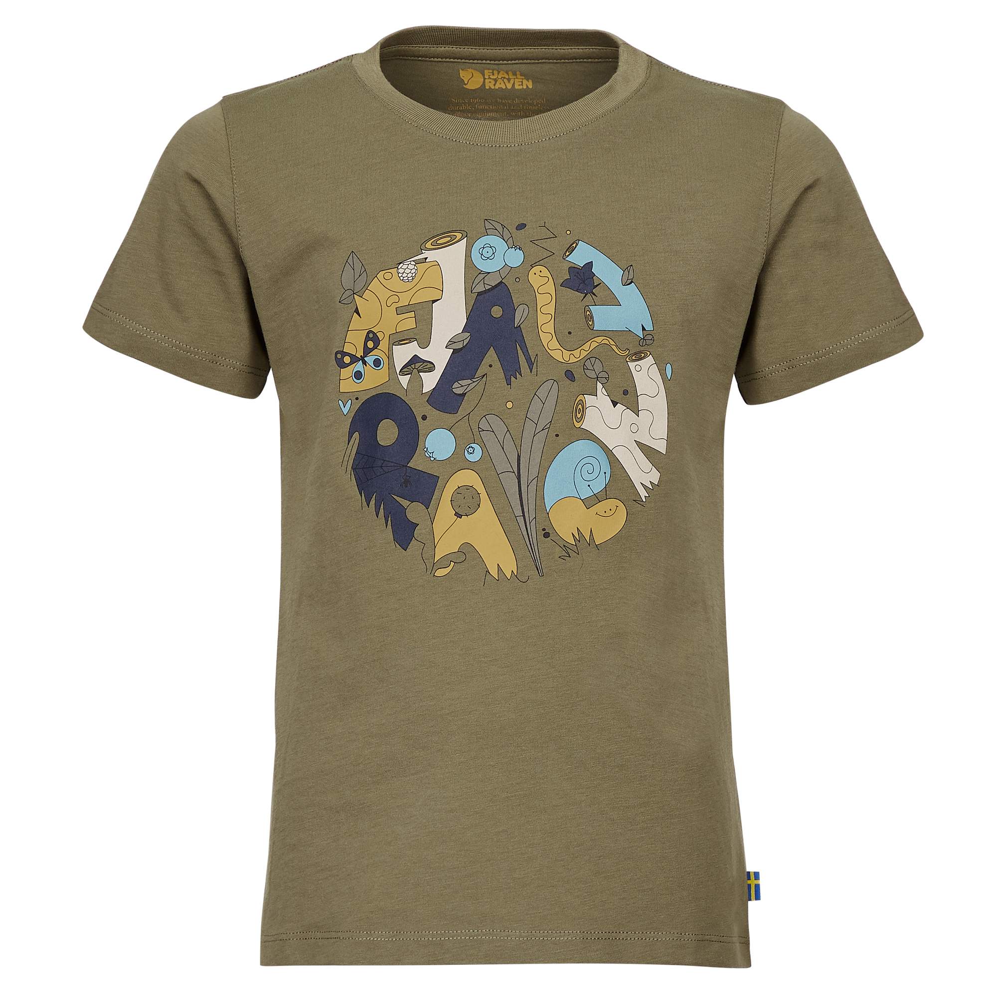 Fjällräven KIDS FOREST FINDINGS T-SHIRT Kinder - T-Shirt