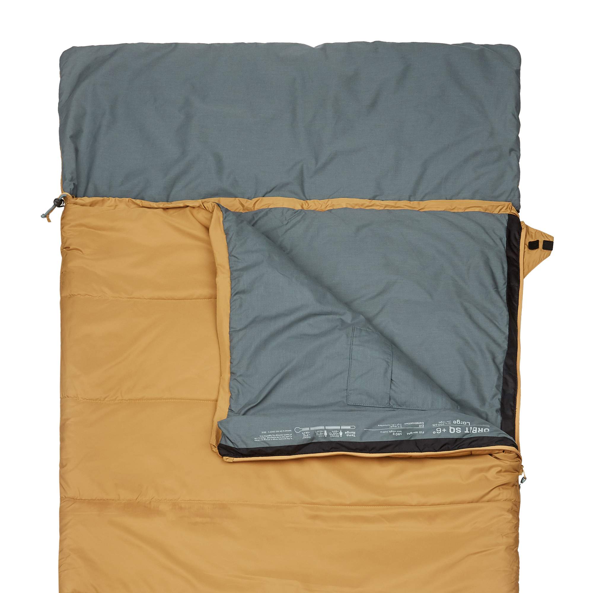 Deuter ORBIT SQ +6° - Kunstfaserschlafsack