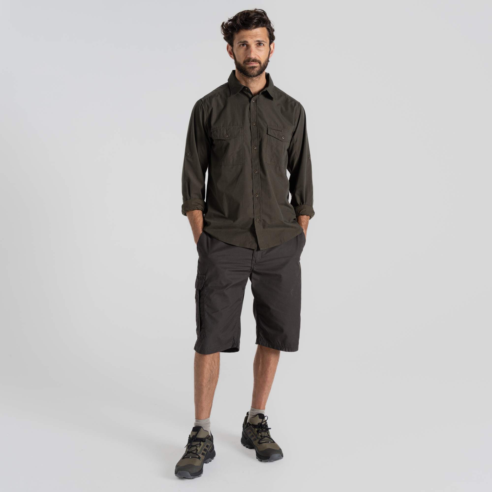 Craghoppers KIWI LONG SLEEVED SHIRT Herren - Outdoor Hemd