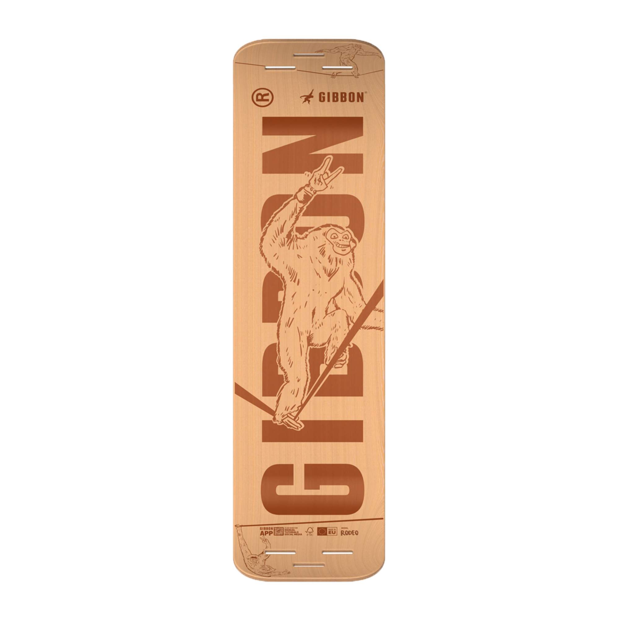 Gibbon GIBOARD SET - ROOTS ROCKER TRAVEL - Slackline