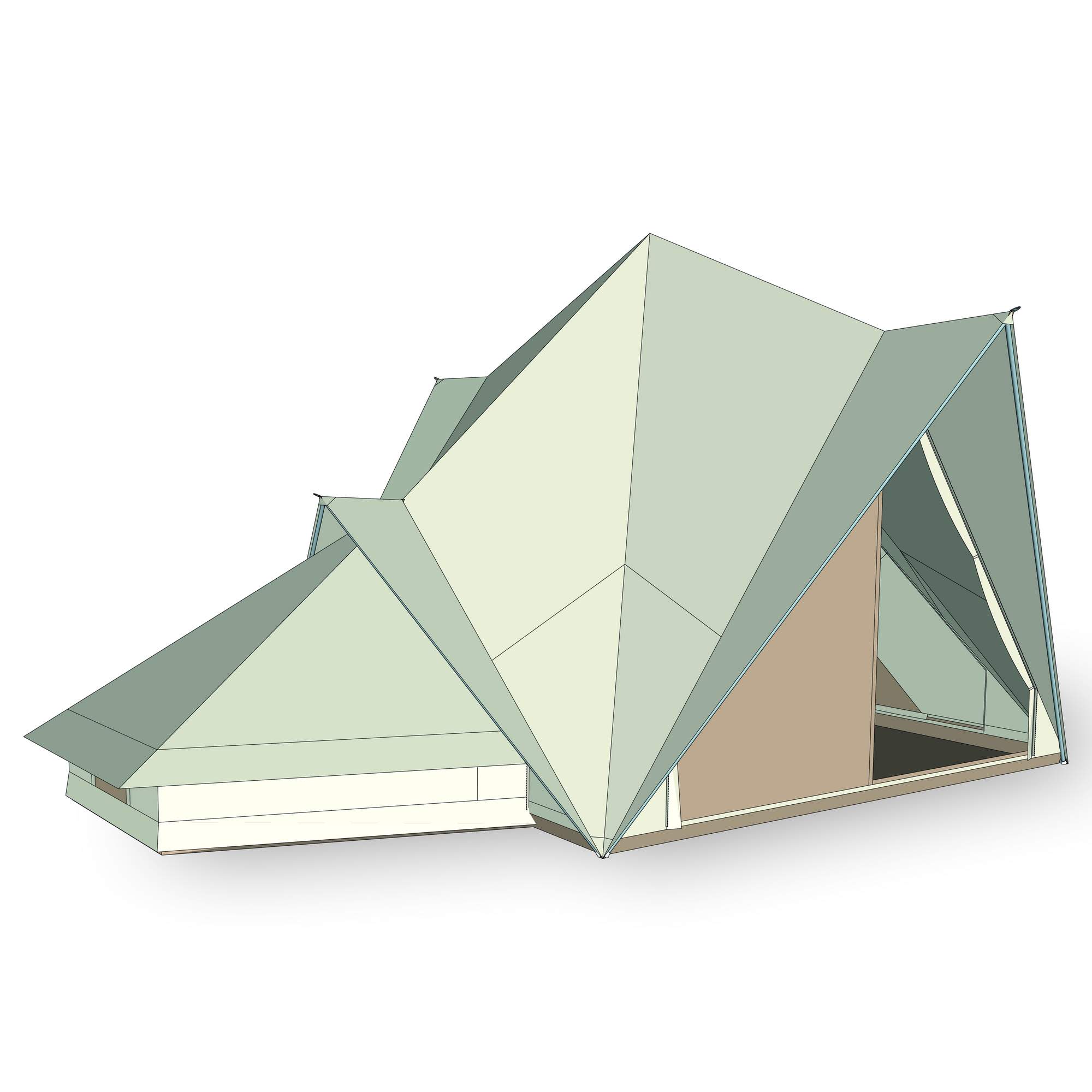 Nordisk MIDGARD ANNEX SMALL - Zeltzubehör