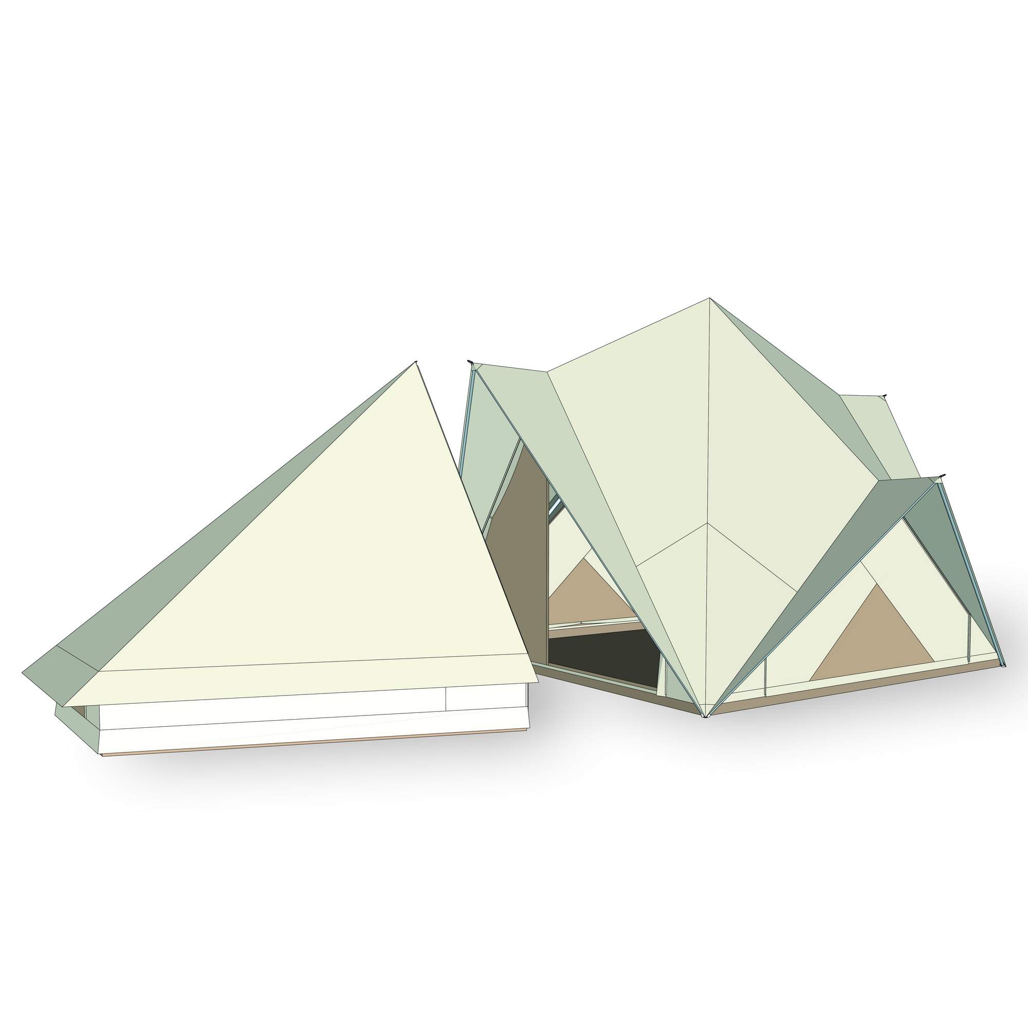 Nordisk MIDGARD ANNEX LARGE - Zeltzubehör Nordisk MIDGARD ANNEX LARGE - Zeltzubehör