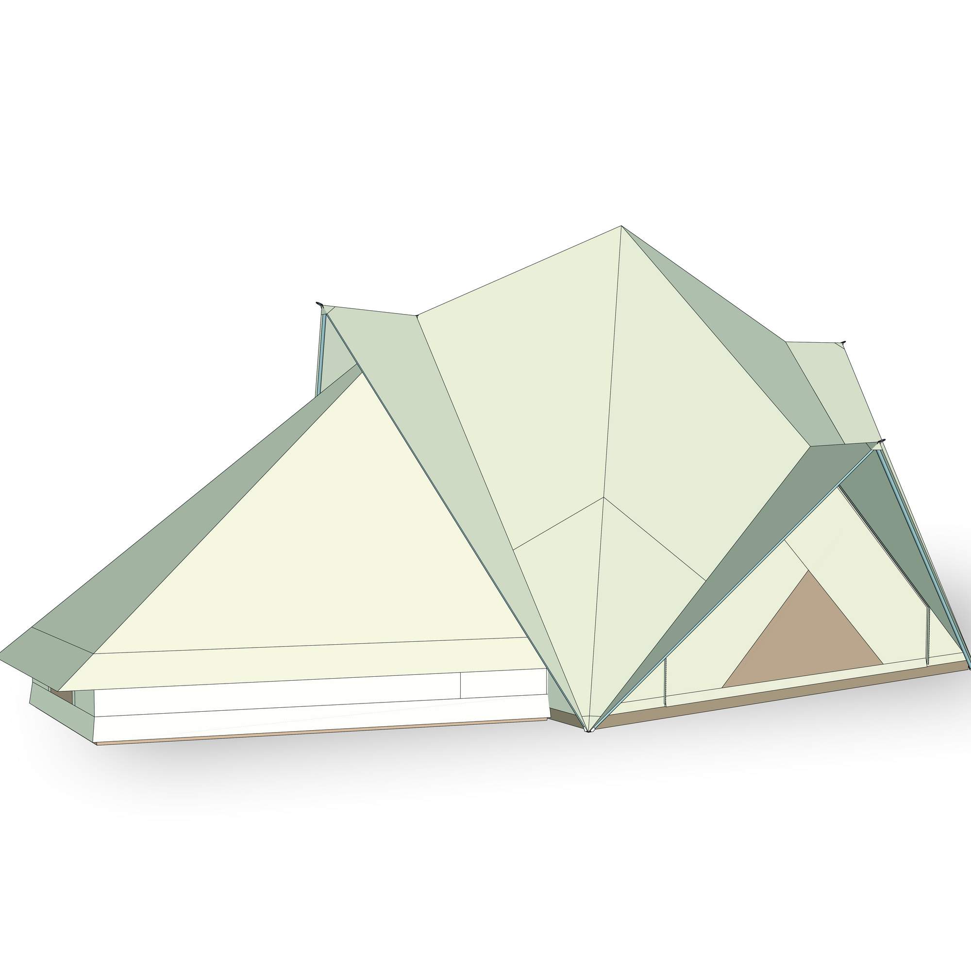 Nordisk MIDGARD ANNEX LARGE - Zeltzubehör Nordisk MIDGARD ANNEX LARGE - Zeltzubehör