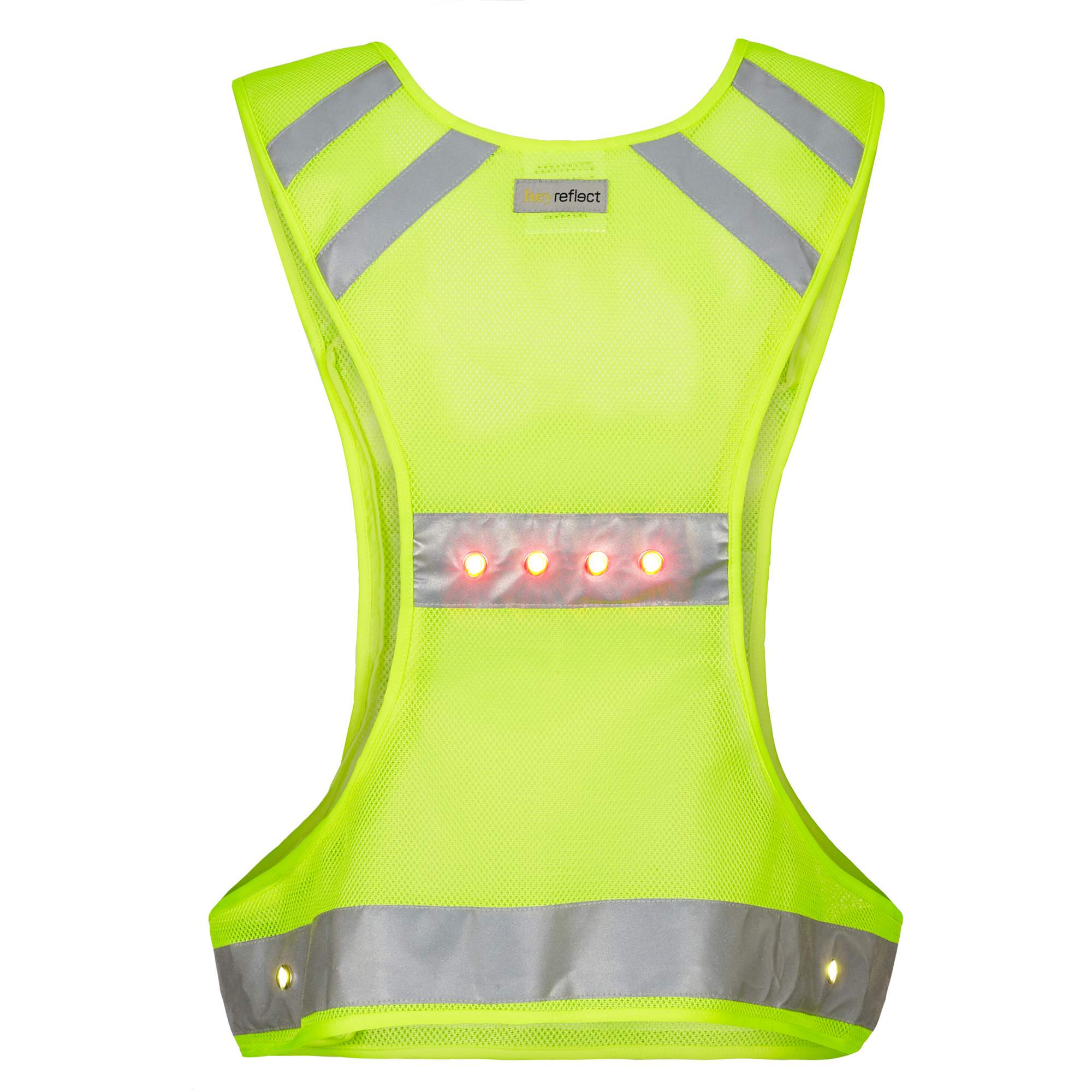 heyReflect LED HIGH VISIBILITY SPORTS VEST Unisex - Weste