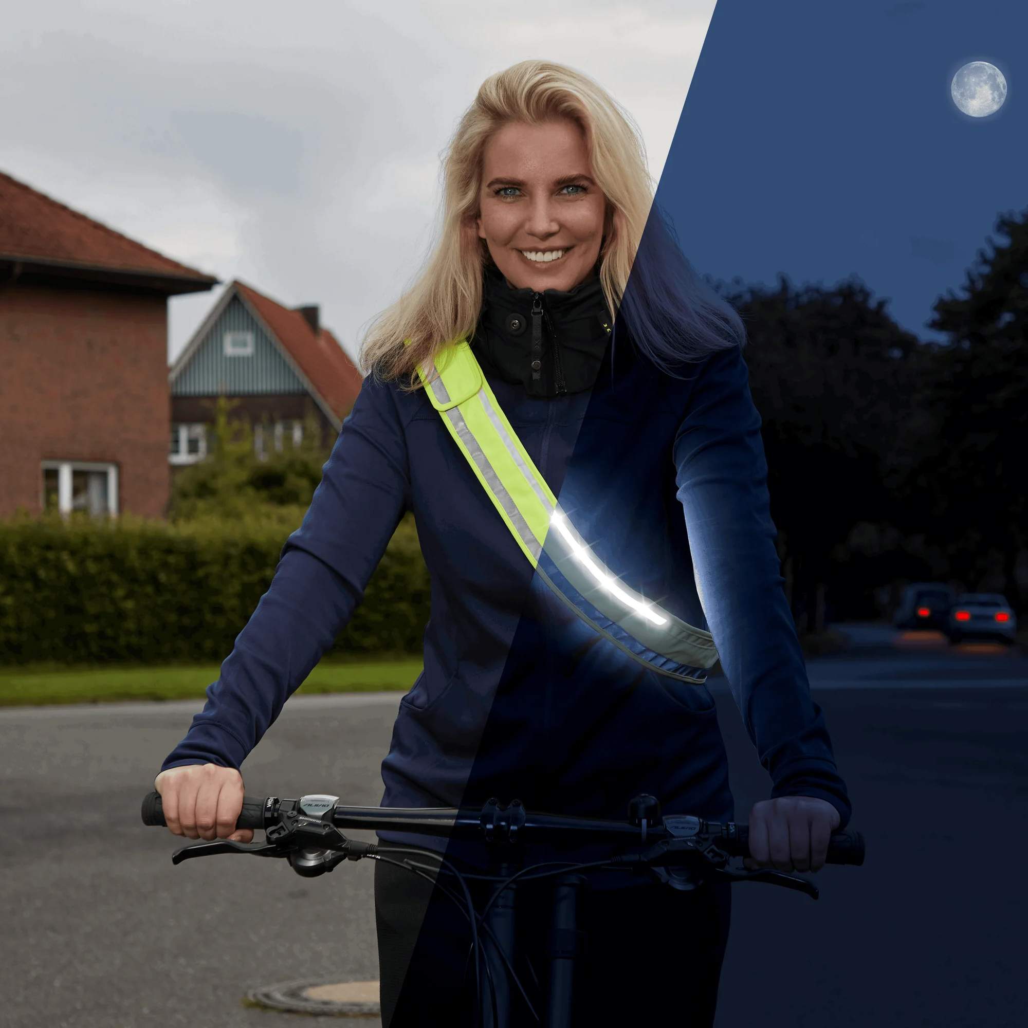 heyReflect LED HIGH VISIBILITY STRAP Unisex