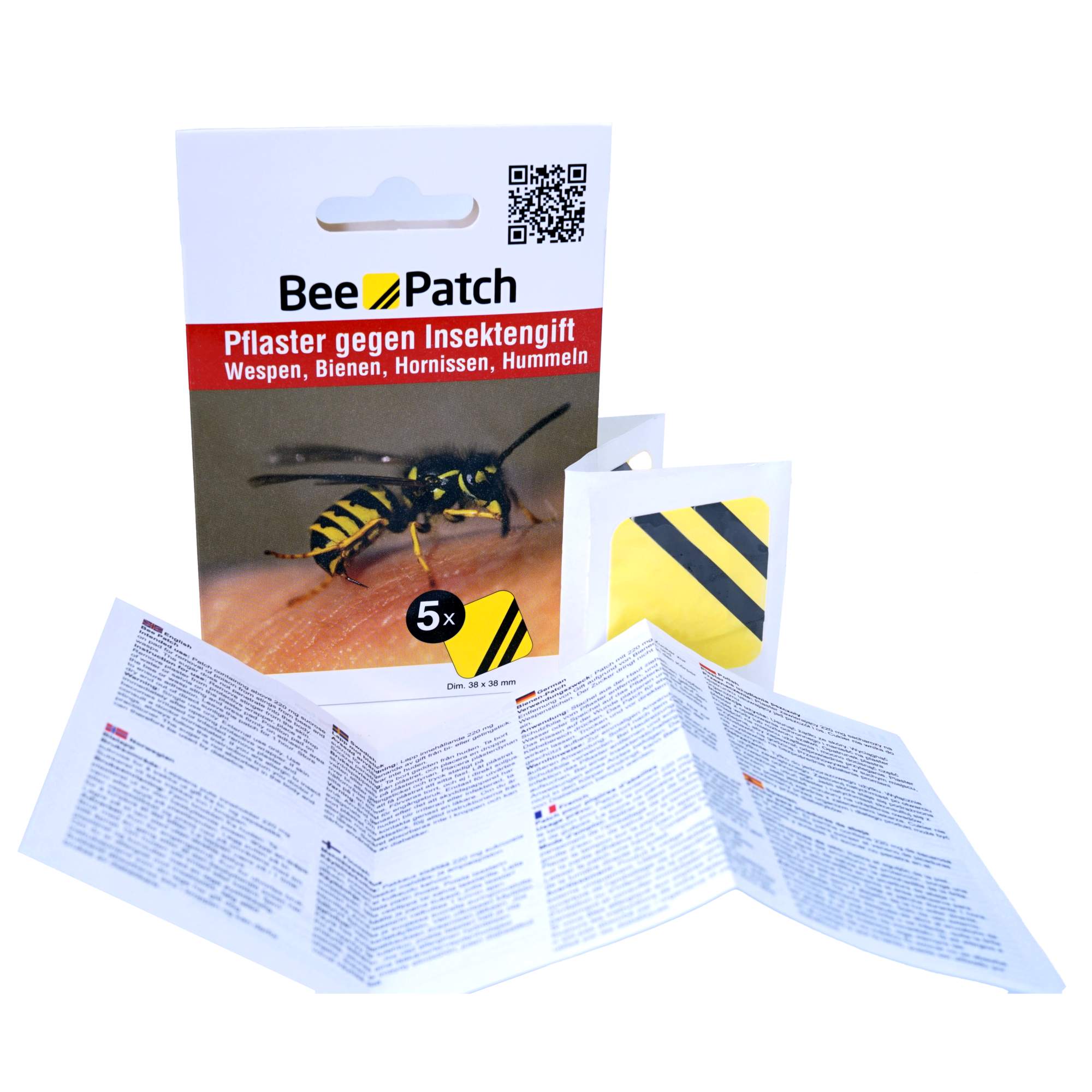 Bee-Patch BEE-PATCH PLASTER FOR STINGS OF BEES AND WASPS - Pflaster