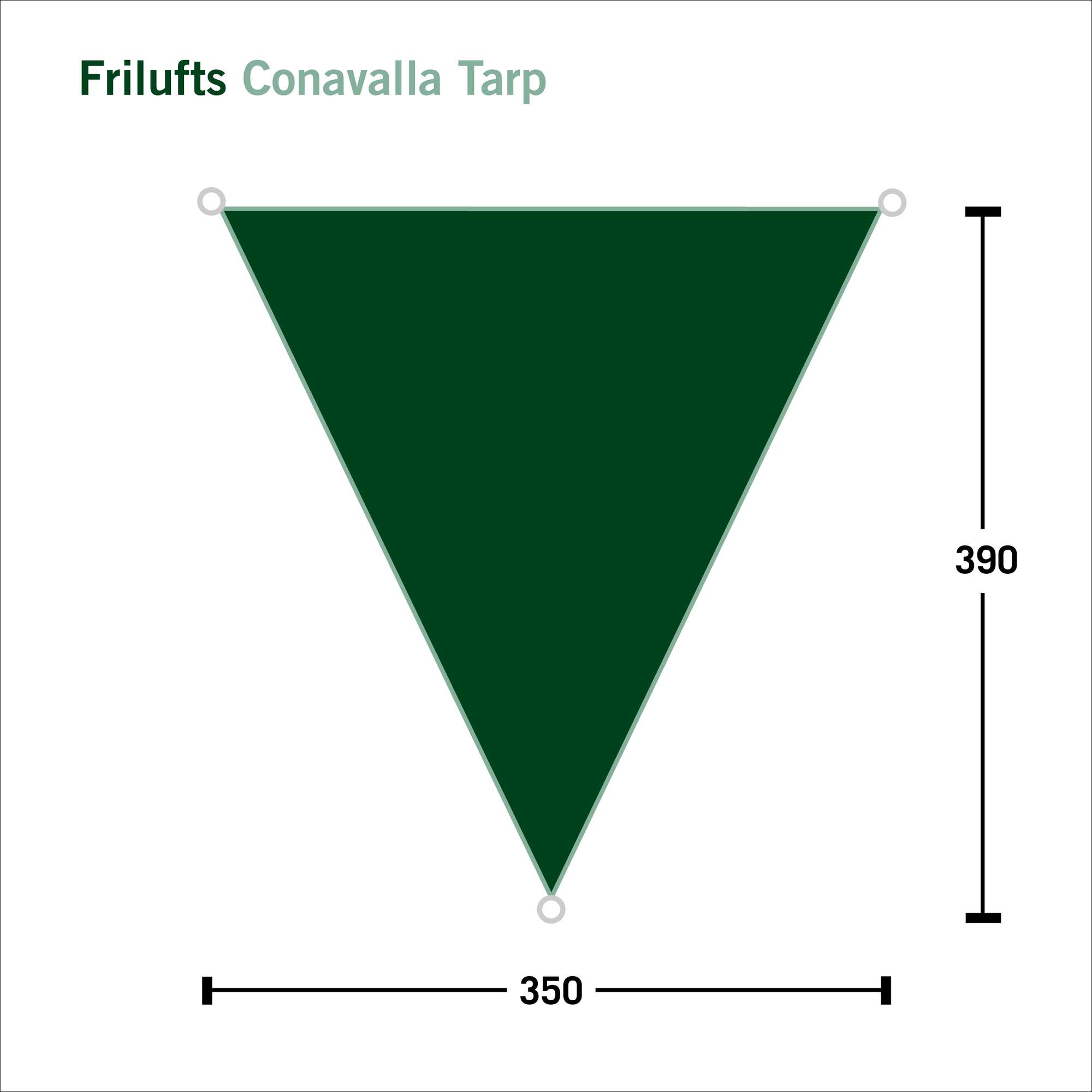 FRILUFTS CONAVALLA TARP - Tarp FRILUFTS CONAVALLA TARP - Tarp