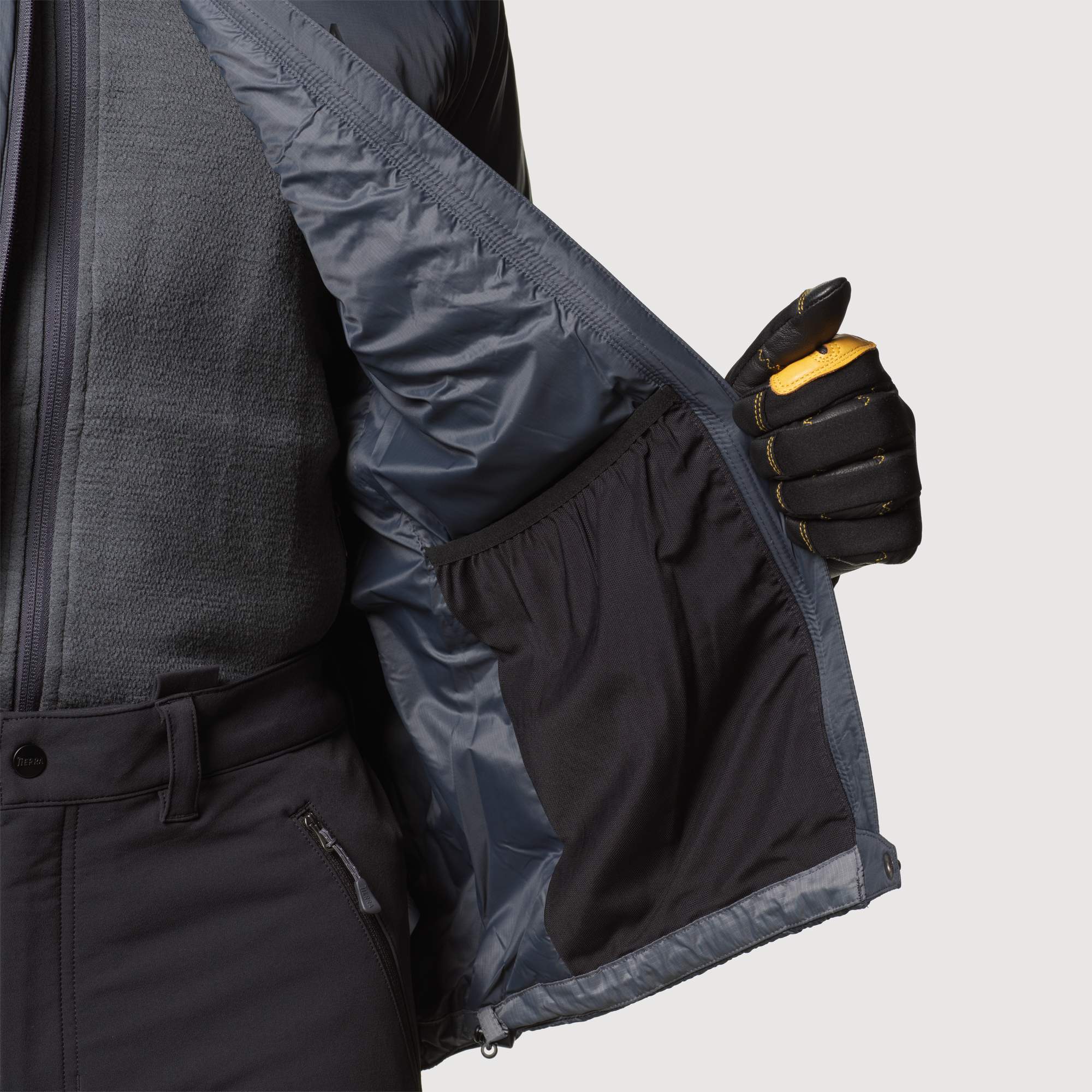 Tierra BELAY 120 HOOD JACKET M Herren - Isolationsjacke
