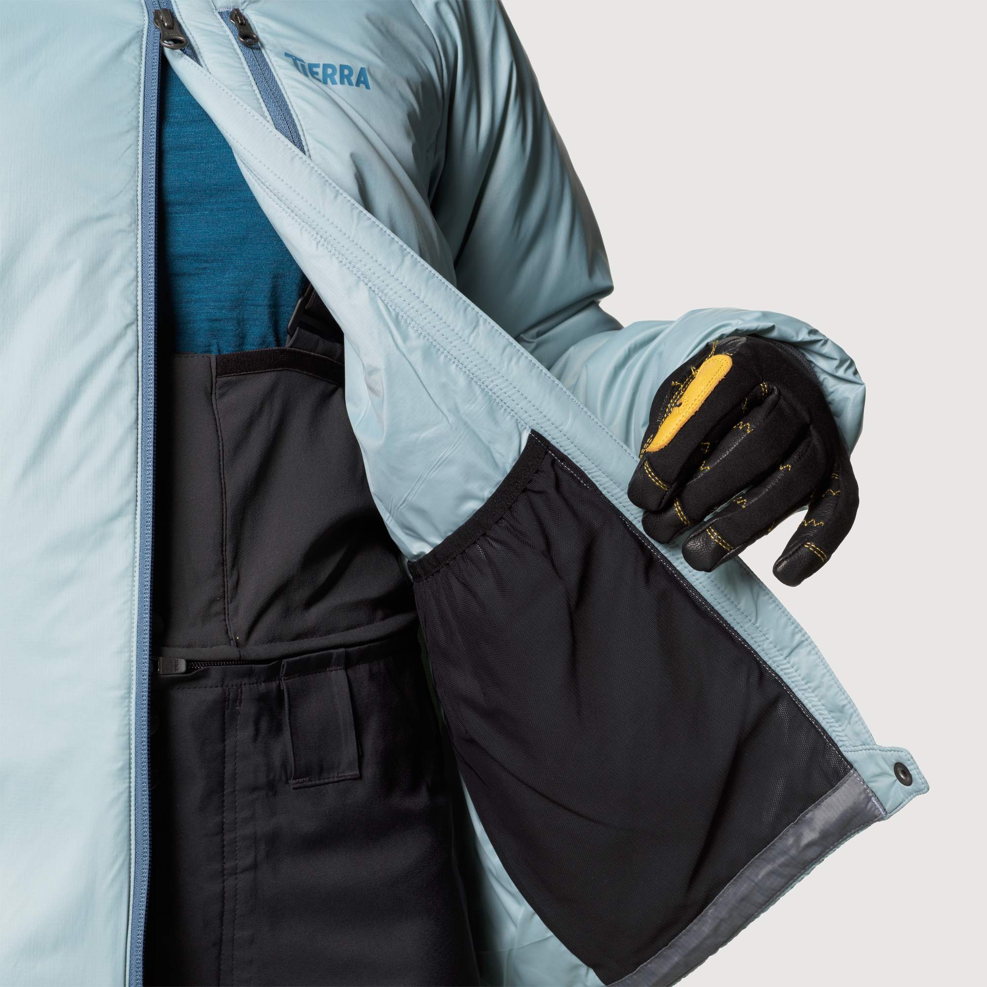 Tierra BELAY 120 HOOD JACKET W Damen - Isolationsjacke