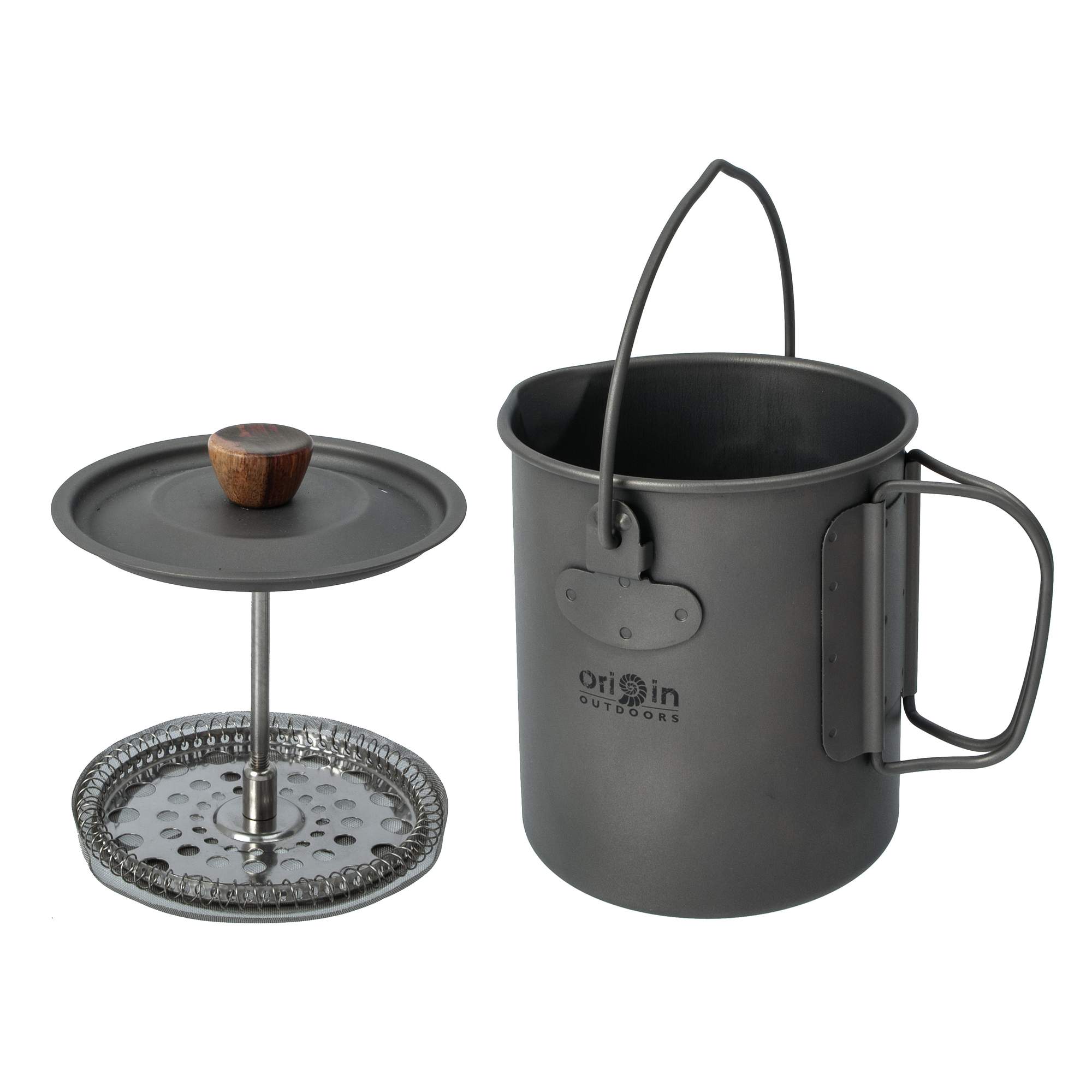 Origin Outdoors FRENCH PRESS 3 IN 1 TITAN - Kaffeepresse