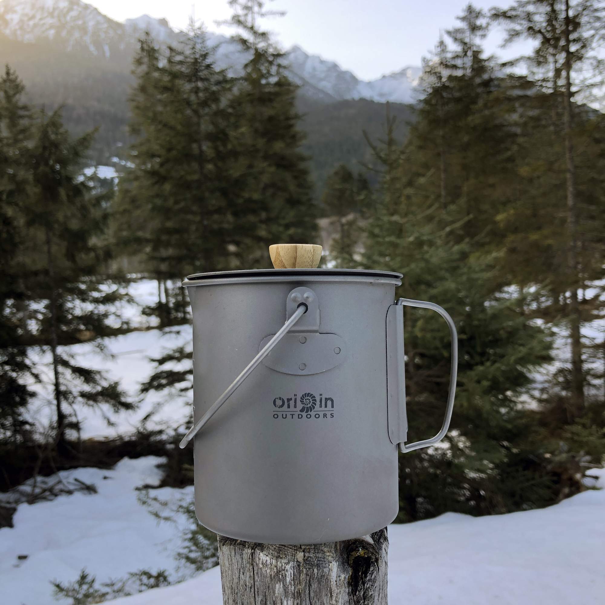 Origin Outdoors FRENCH PRESS 3 IN 1 TITAN - Kaffeepresse